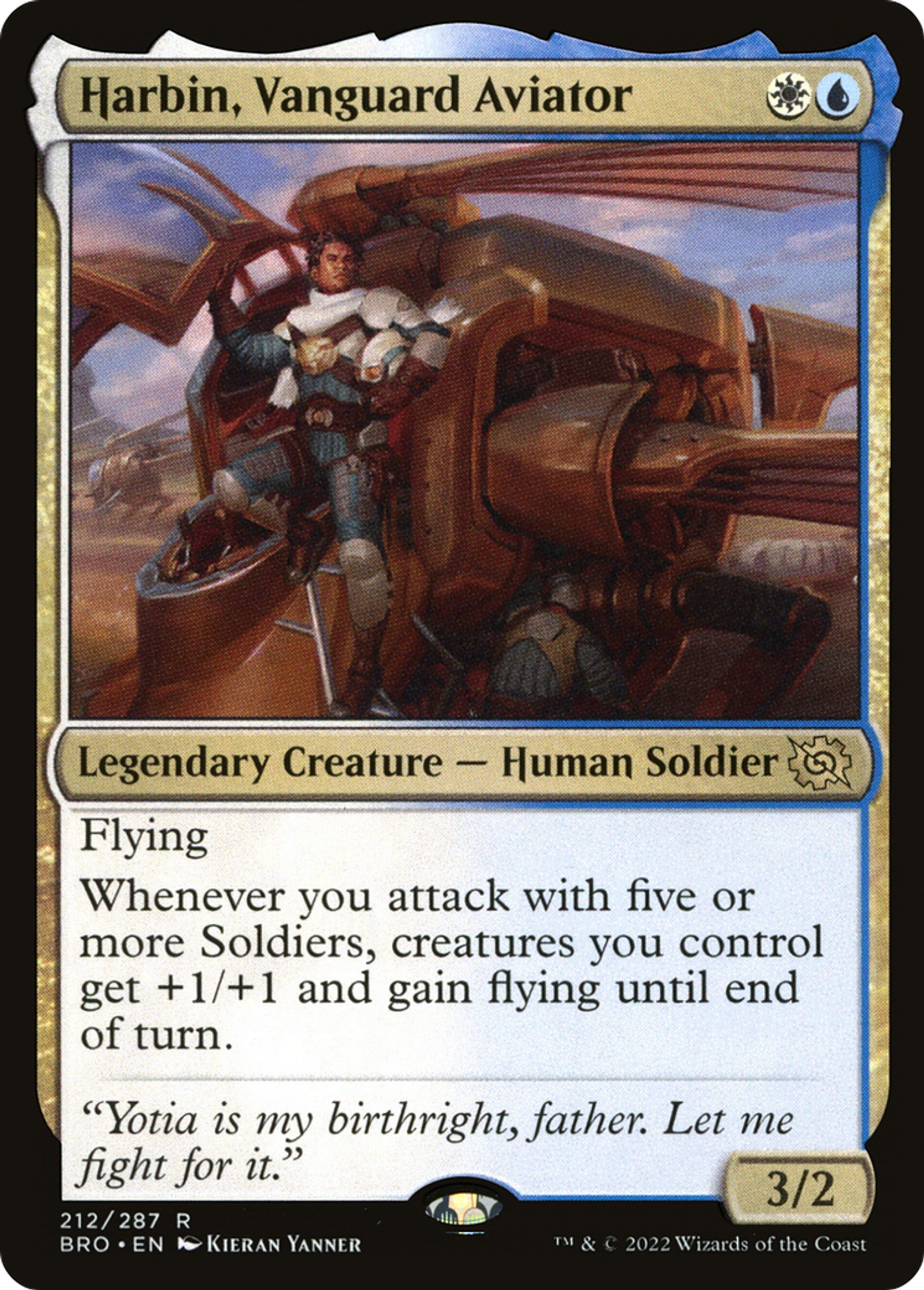 Harbin, Vanguard Aviator — The Brothers' War — Magic: The Gathering
