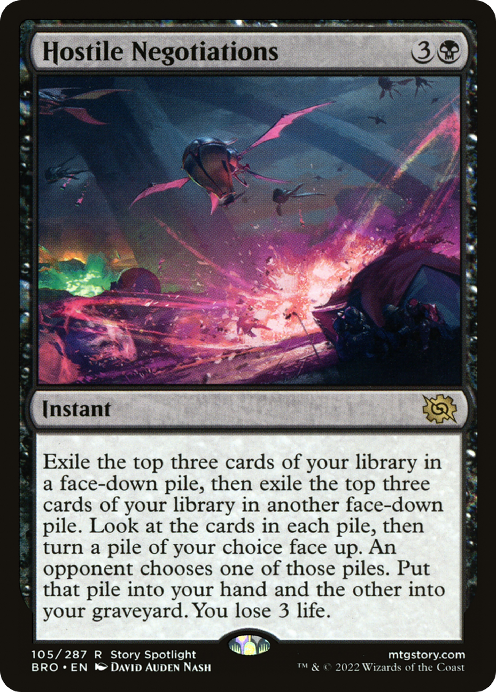 Hostile Negotiations — The Brothers' War — Magic: The Gathering
