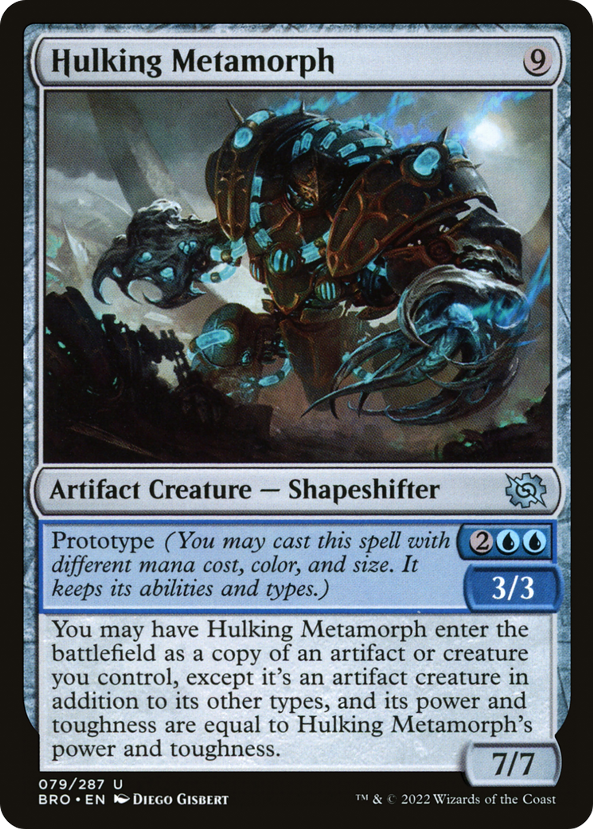 Hulking Metamorph — The Brothers' War — Magic: The Gathering