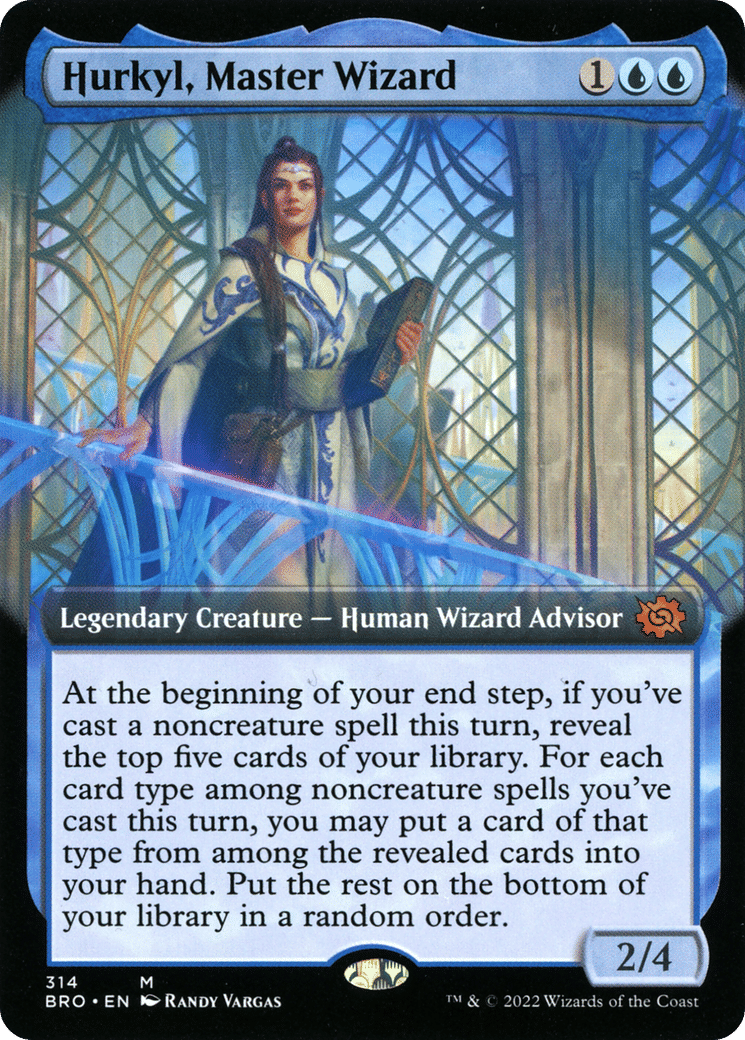 Hurkyl, Master Wizard — The Brothers' War — Magic: The Gathering