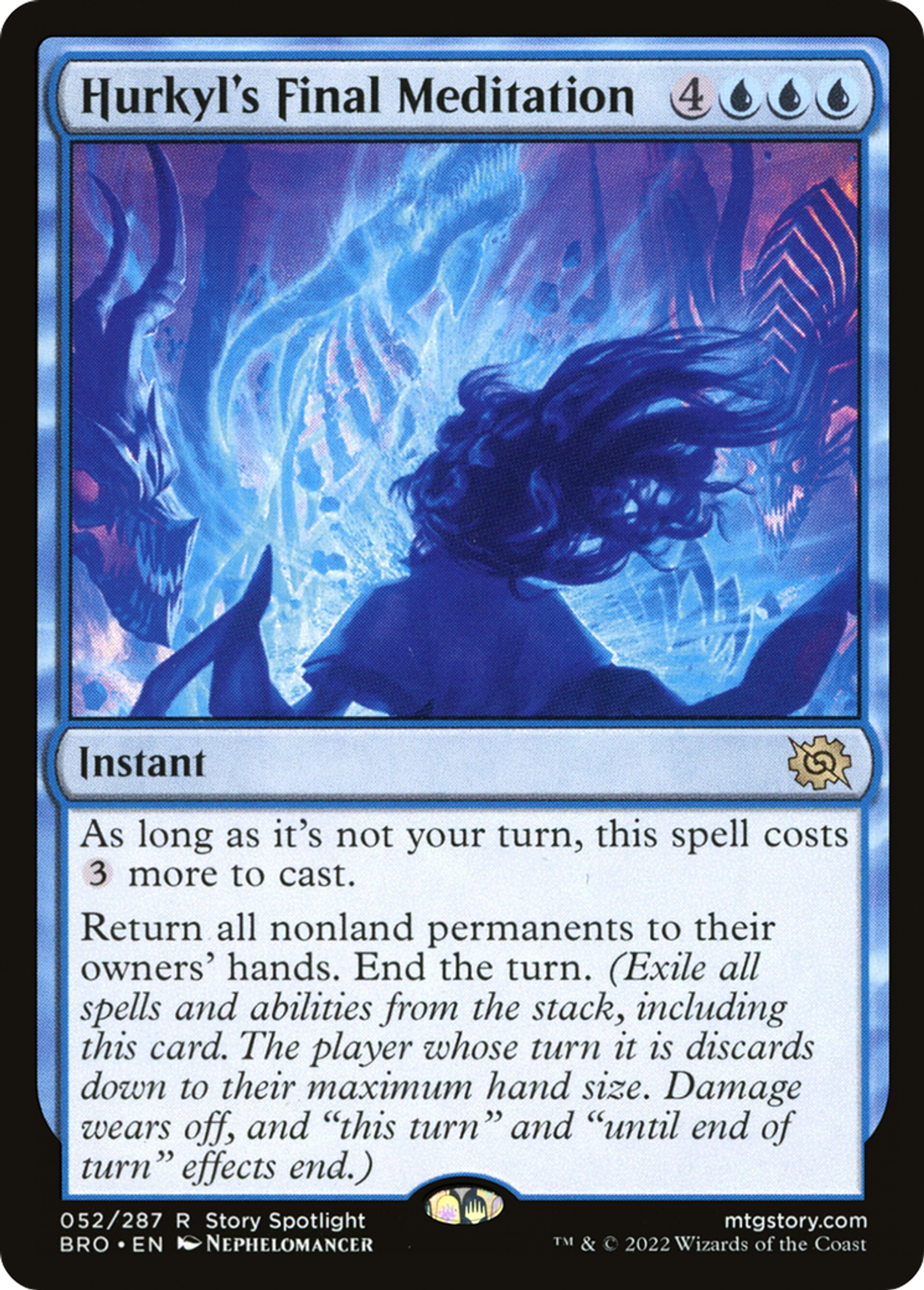 Hurkyl's Final Meditation — The Brothers' War — Magic: The Gathering
