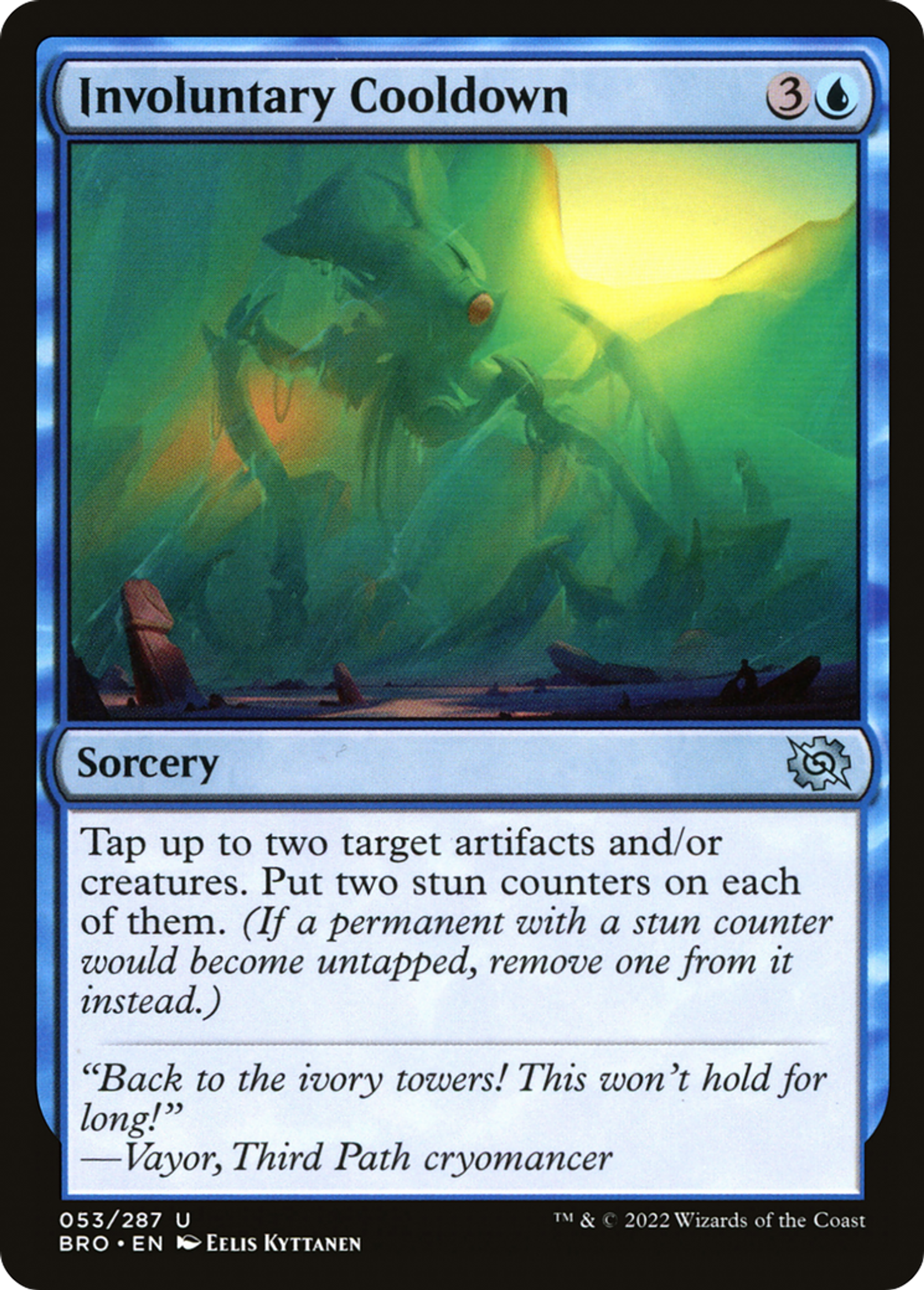 Involuntary Cooldown — The Brothers' War — Magic: The Gathering