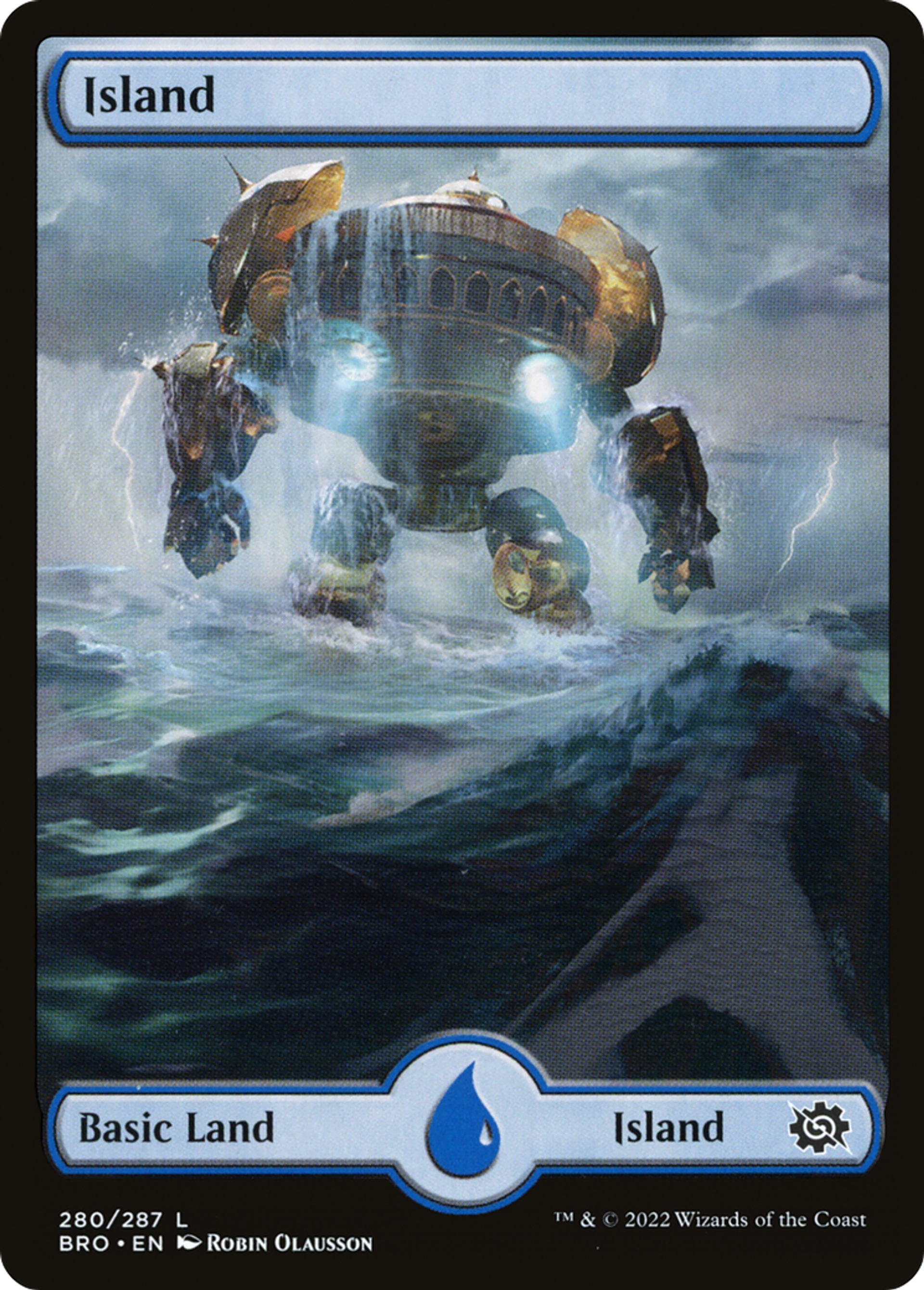 Island — The Brothers' War — Magic: The Gathering