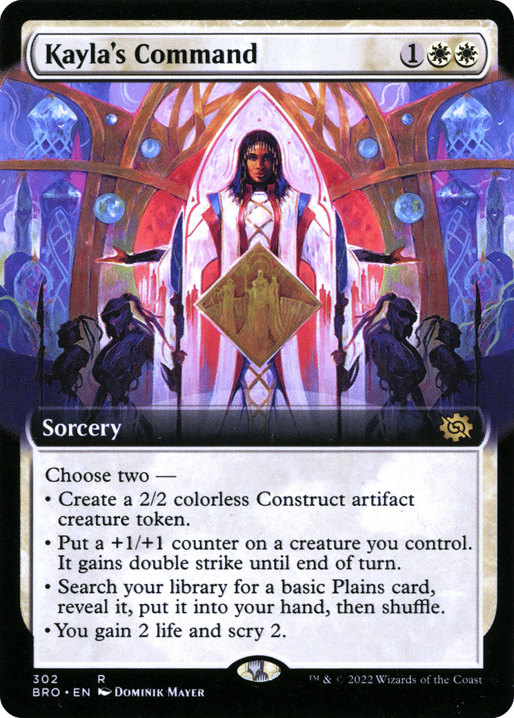 Kayla's Command — The Brothers' War — Magic: The Gathering