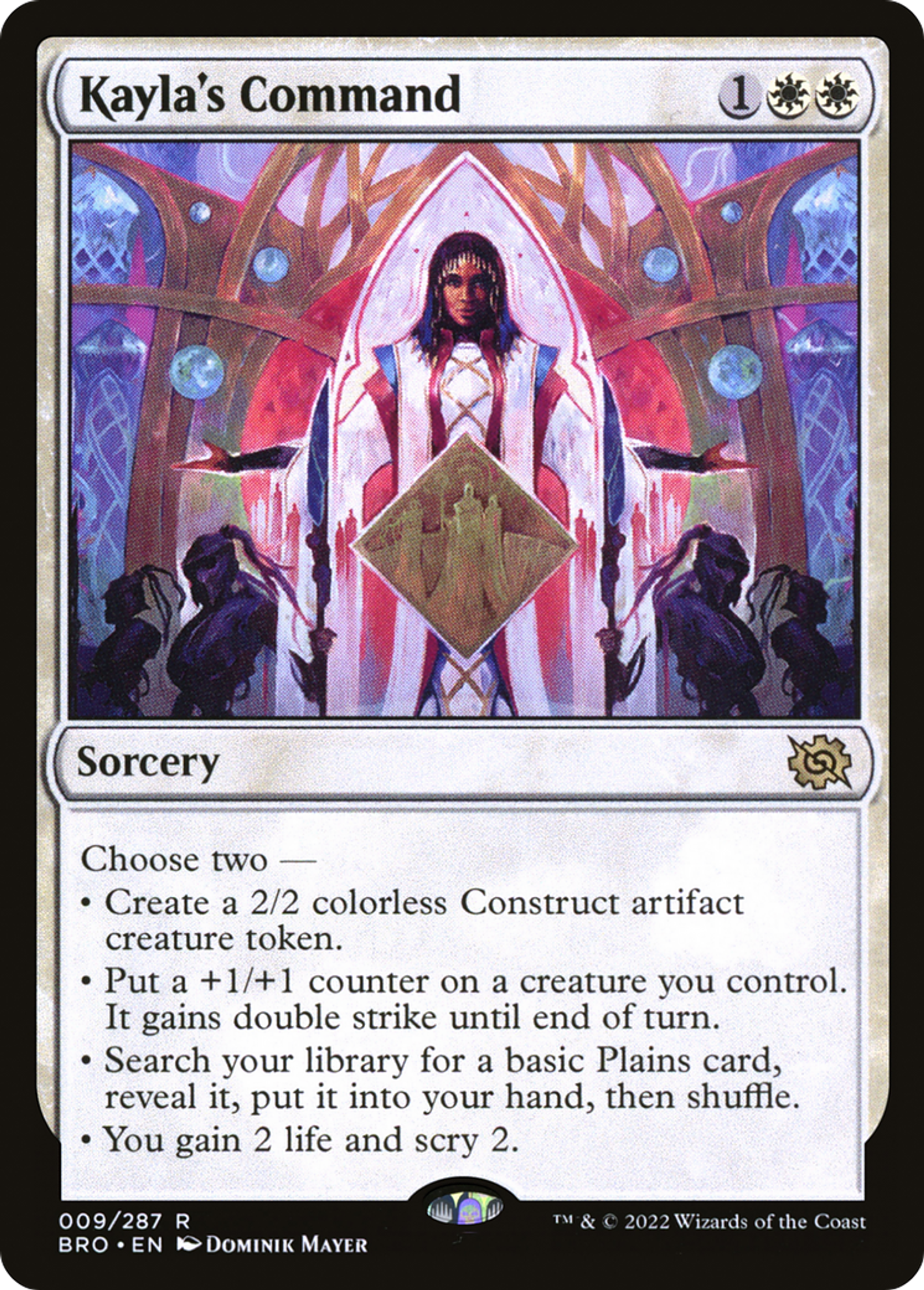 Kayla's Command — The Brothers' War — Magic: The Gathering