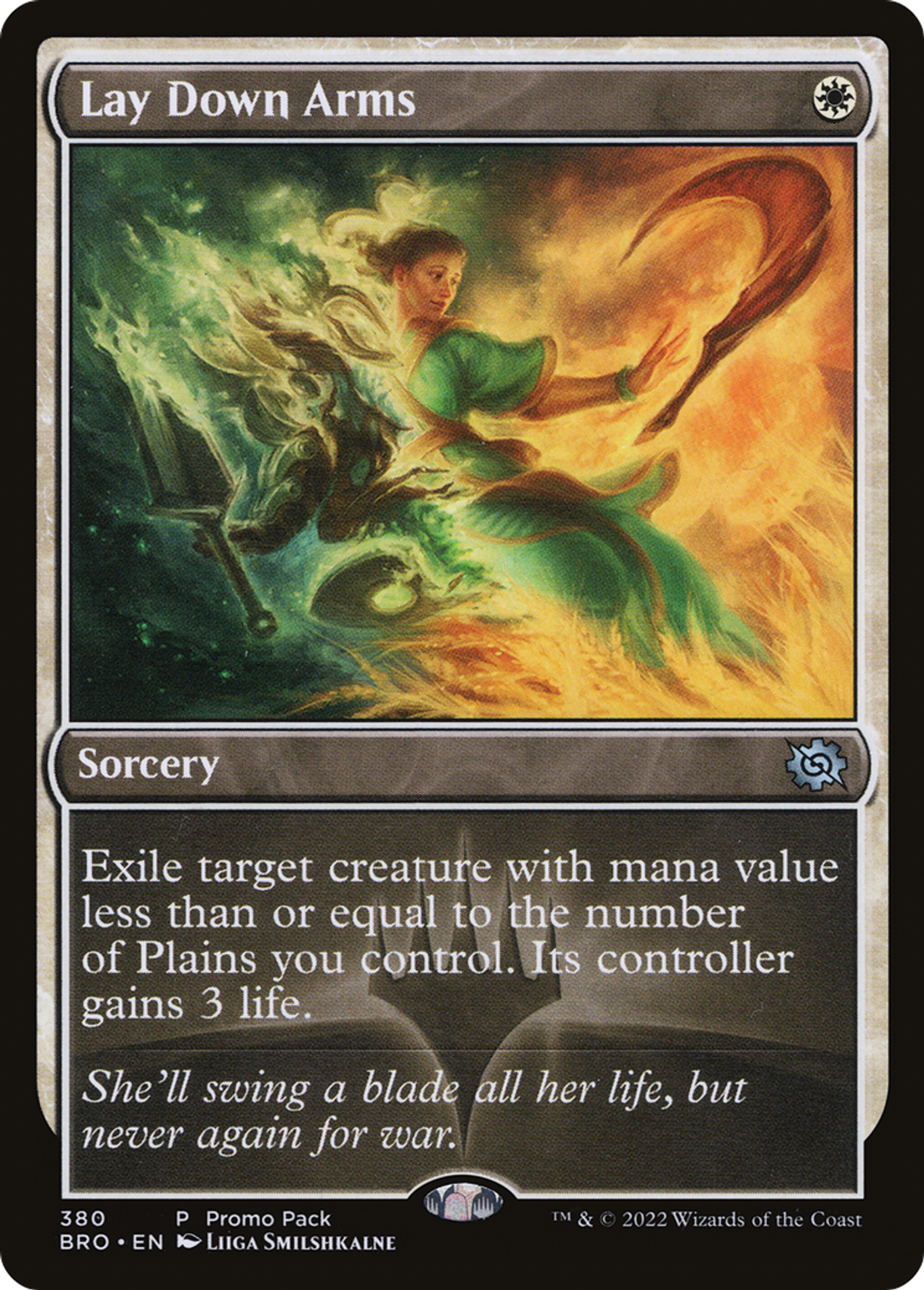 Lay Down Arms — The Brothers' War — Magic: The Gathering