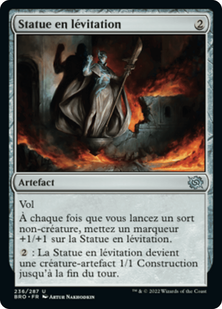 Statue en lévitation — The Brothers' War — Magic: The Gathering