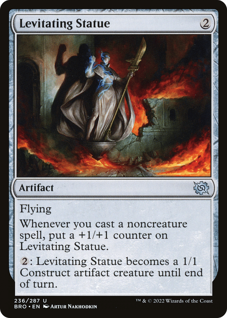 Levitating Statue — The Brothers' War — Magic: The Gathering