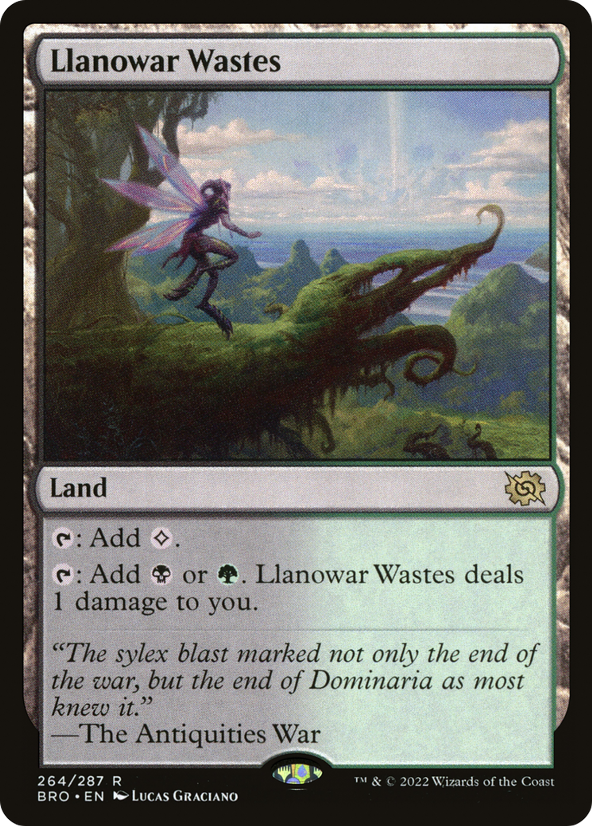 Landes de Llanowar — The Brothers' War — Magic: The Gathering