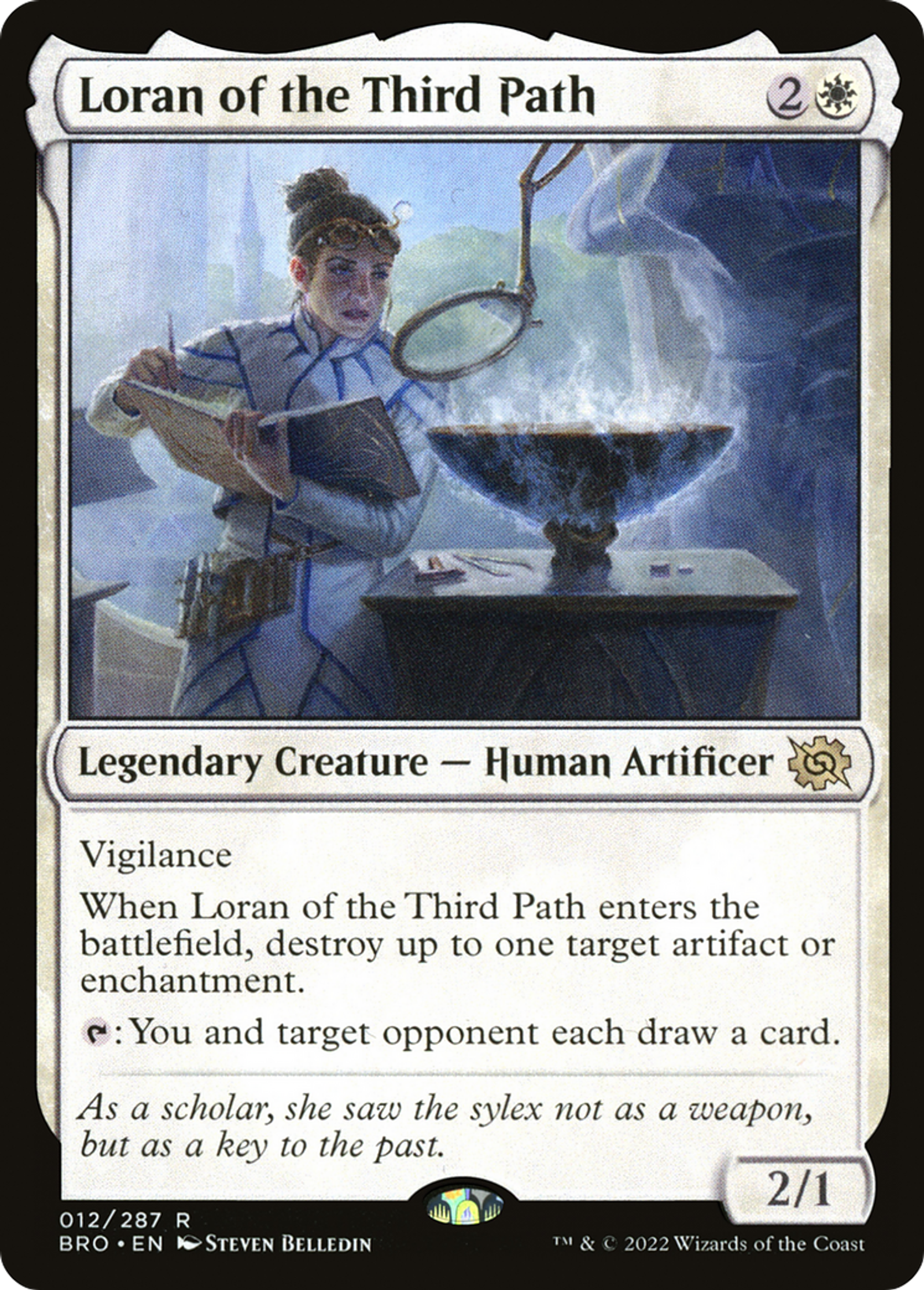 Loran of the Third Path — The Brothers' War — Magic: The Gathering