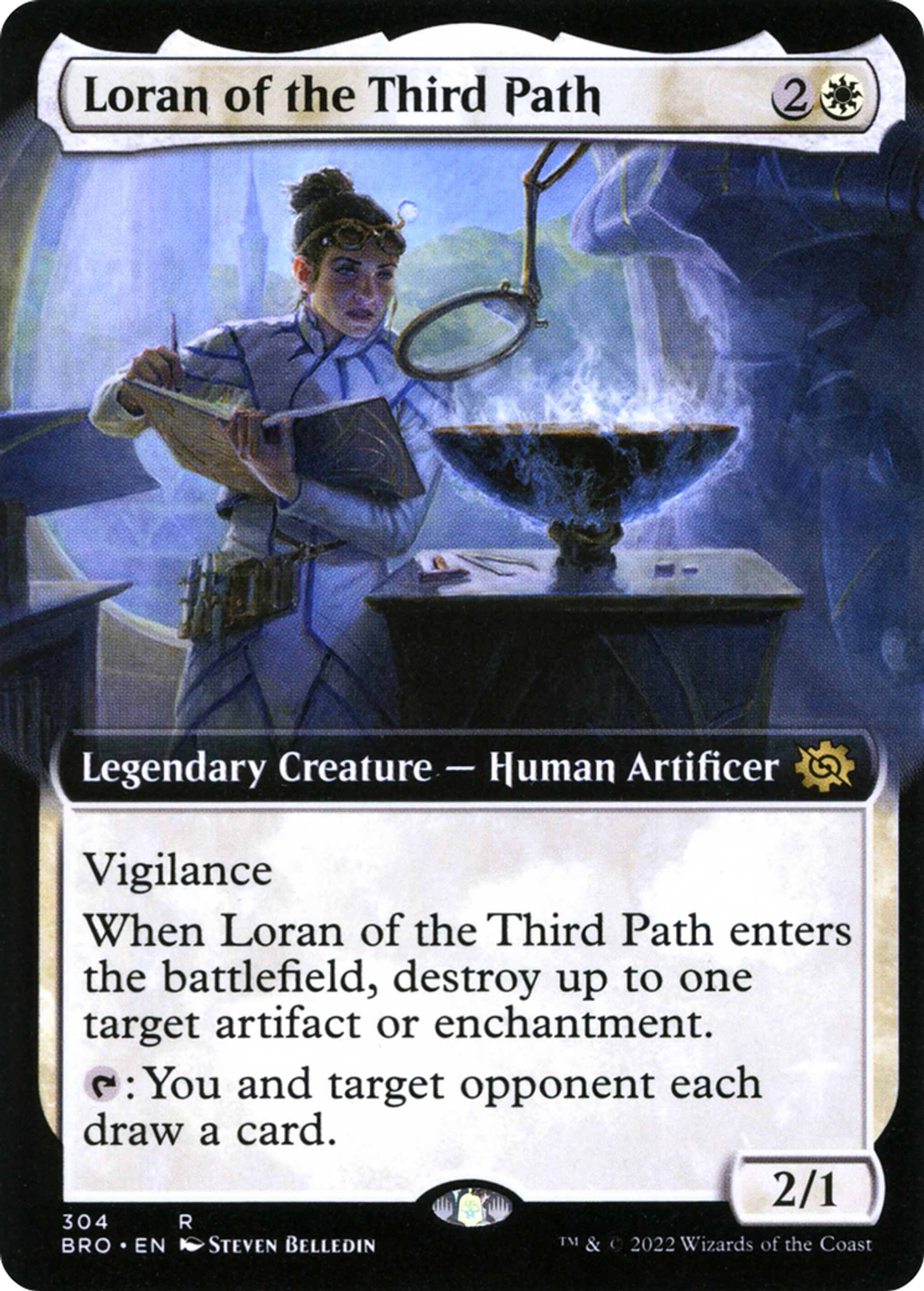 Loran de la Troisième Voie — The Brothers' War — Magic: The Gathering