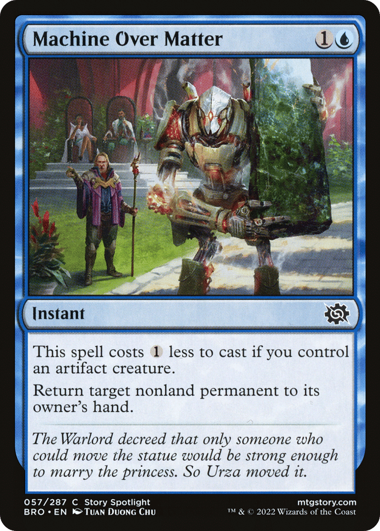 Machine Over Matter — The Brothers' War — Magic: The Gathering