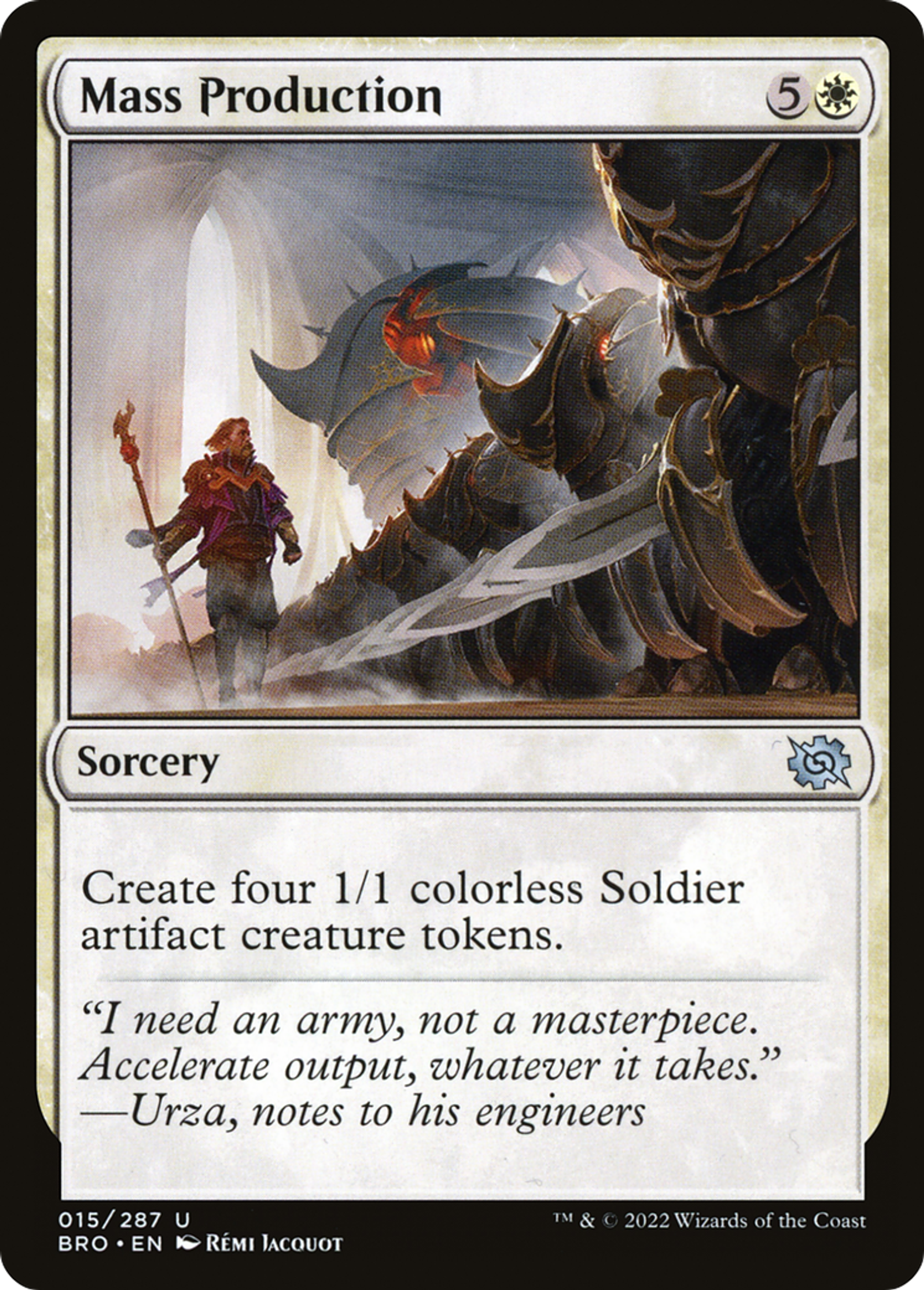 Mass Production — The Brothers' War — Magic: The Gathering