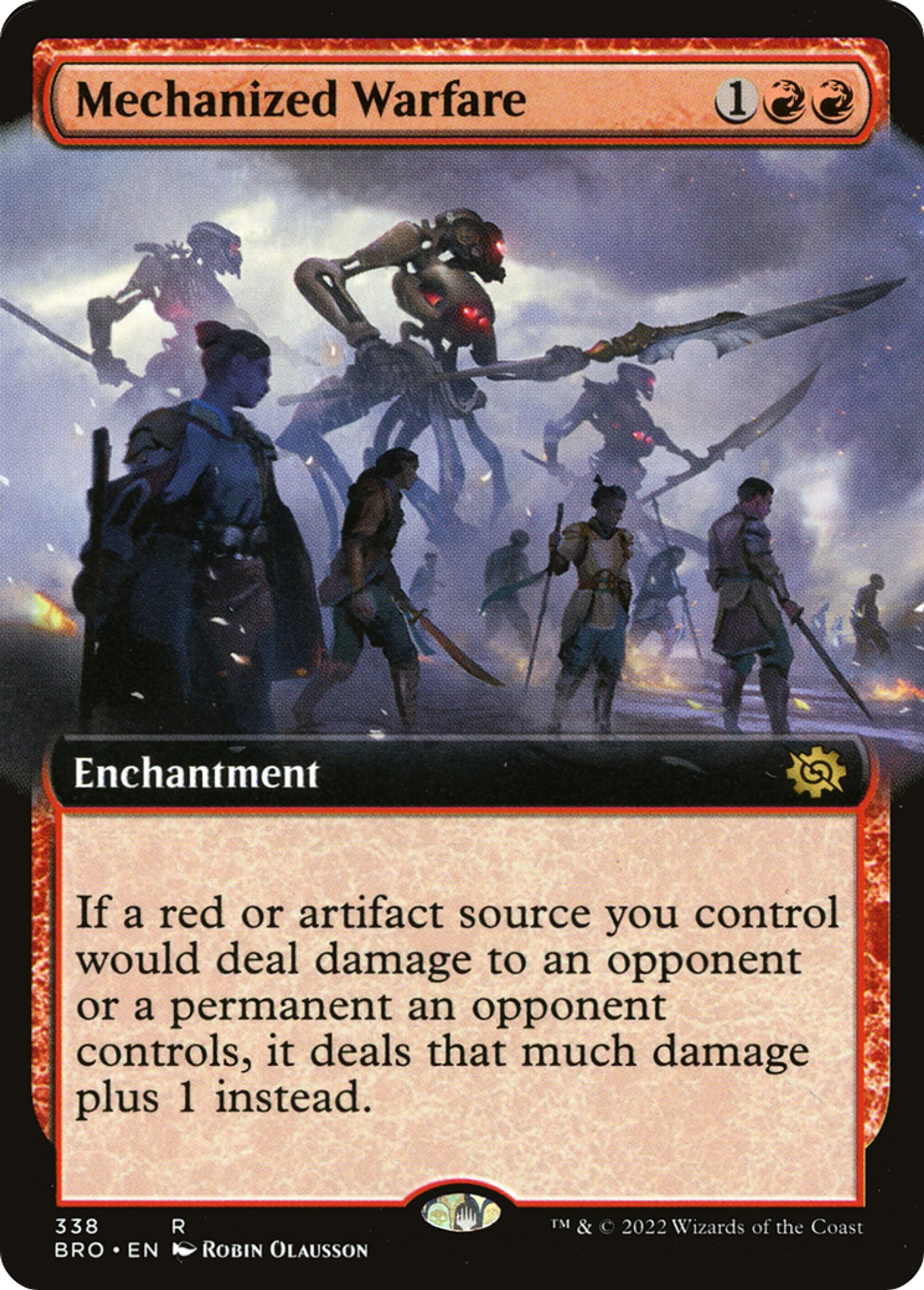 Guerre mécanisée — The Brothers' War — Magic: The Gathering