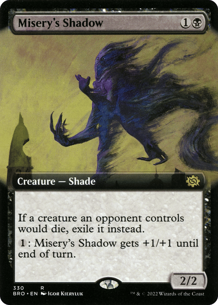 Misery's Shadow — The Brothers' War — Magic: The Gathering