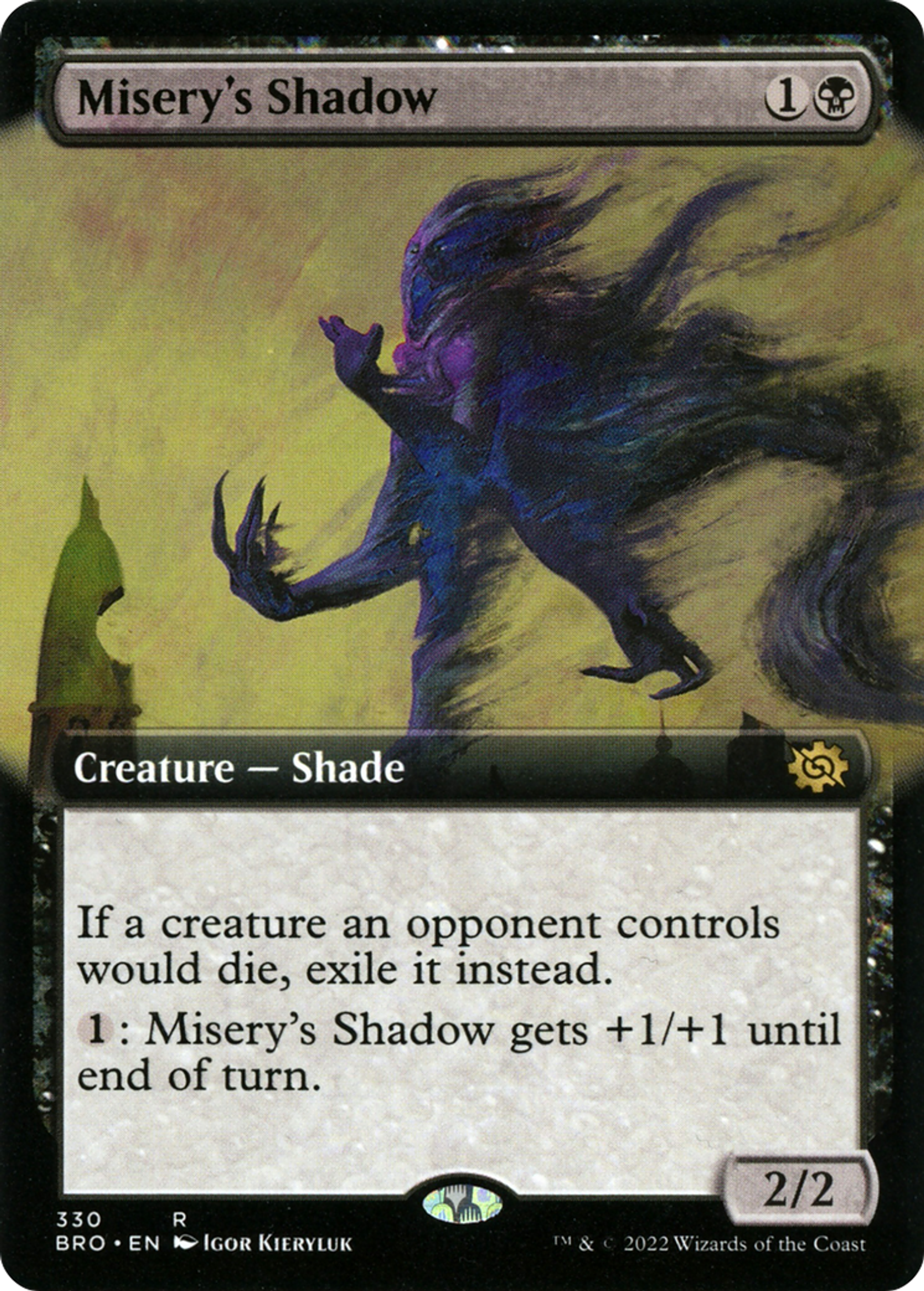 Misery's Shadow — The Brothers' War — Magic: The Gathering