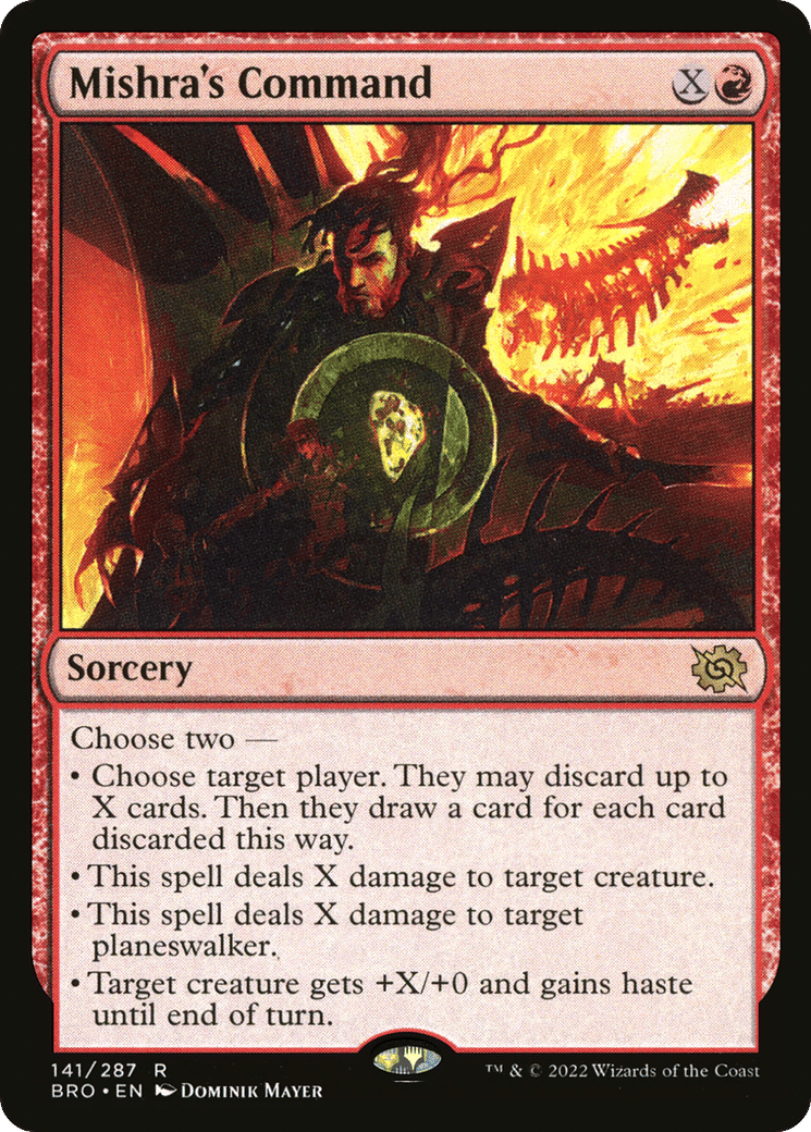 Mishra's Command — The Brothers' War — Magic: The Gathering