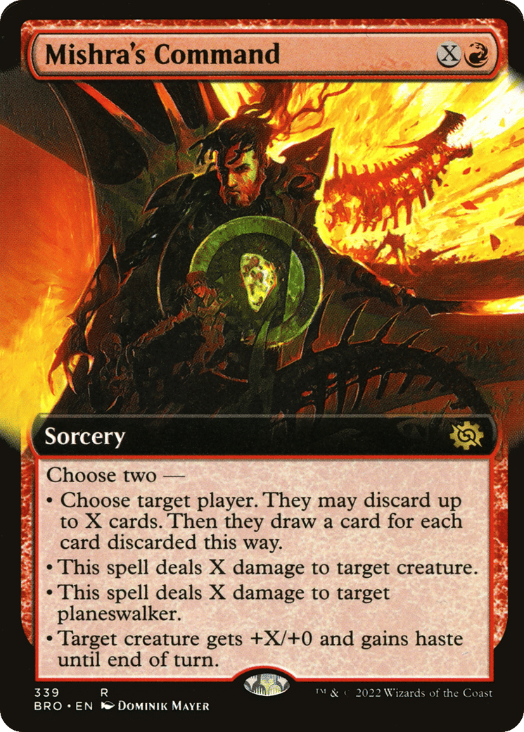 Mishra's Command — The Brothers' War — Magic: The Gathering