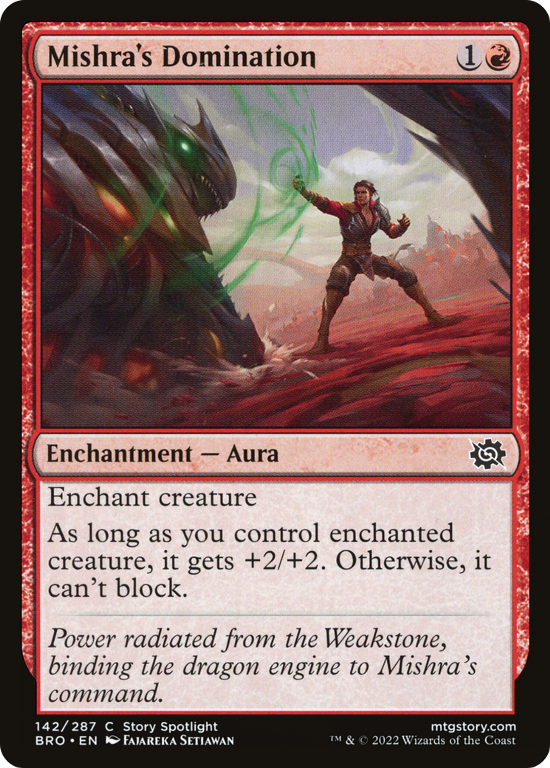 Domination de Mishra — The Brothers' War — Magic: The Gathering