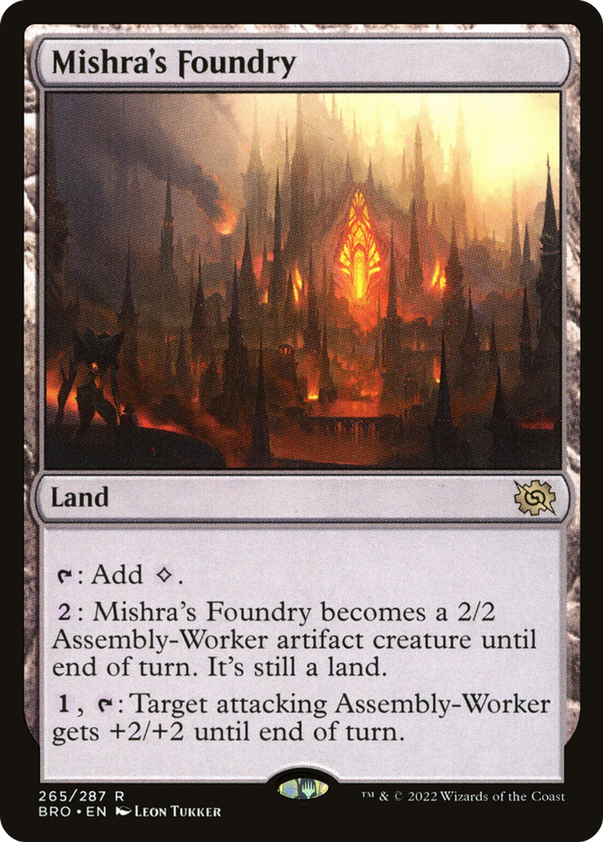 Mishra's Foundry — The Brothers' War — Magic: The Gathering