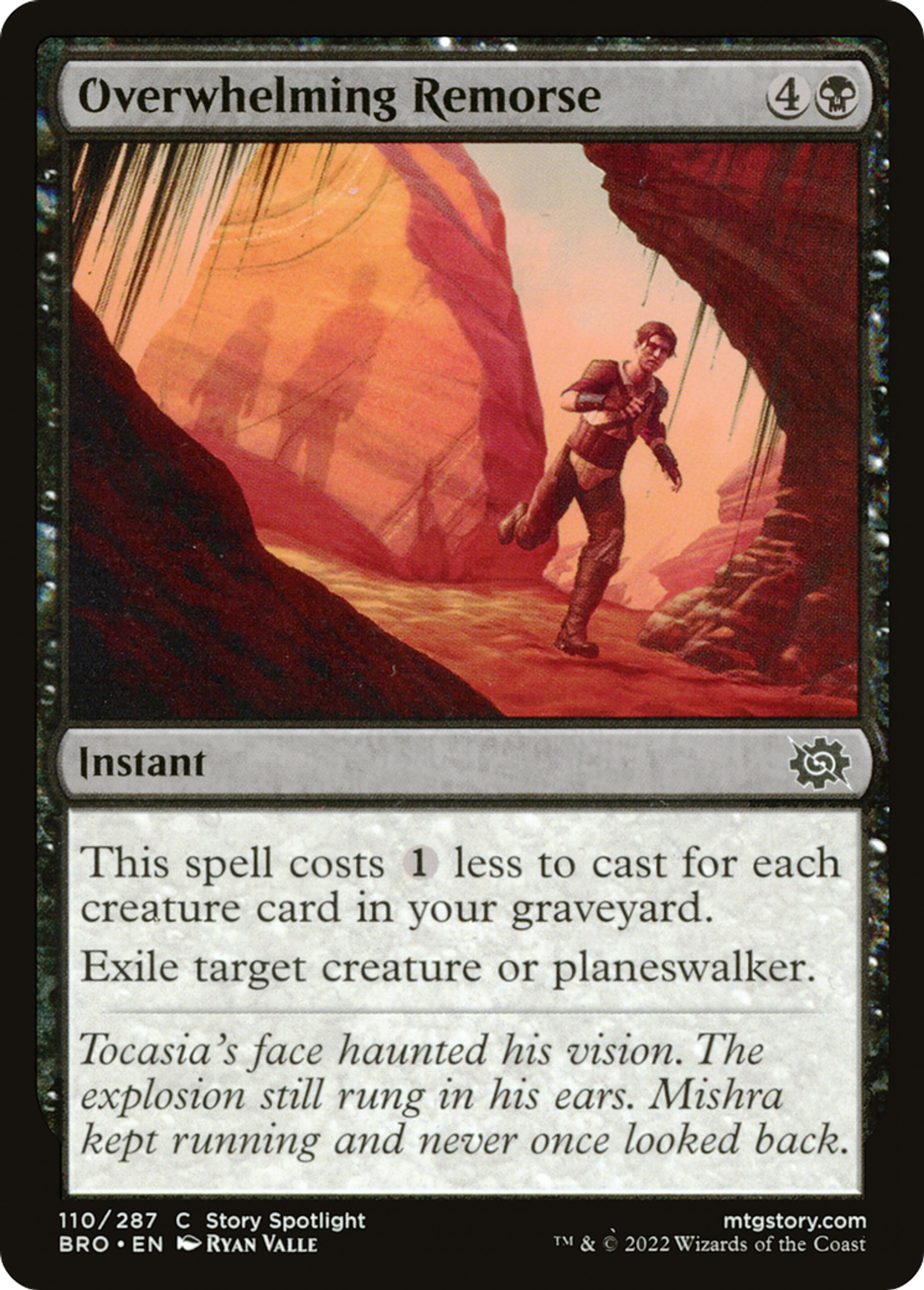 Overwhelming Remorse — The Brothers' War — Magic: The Gathering