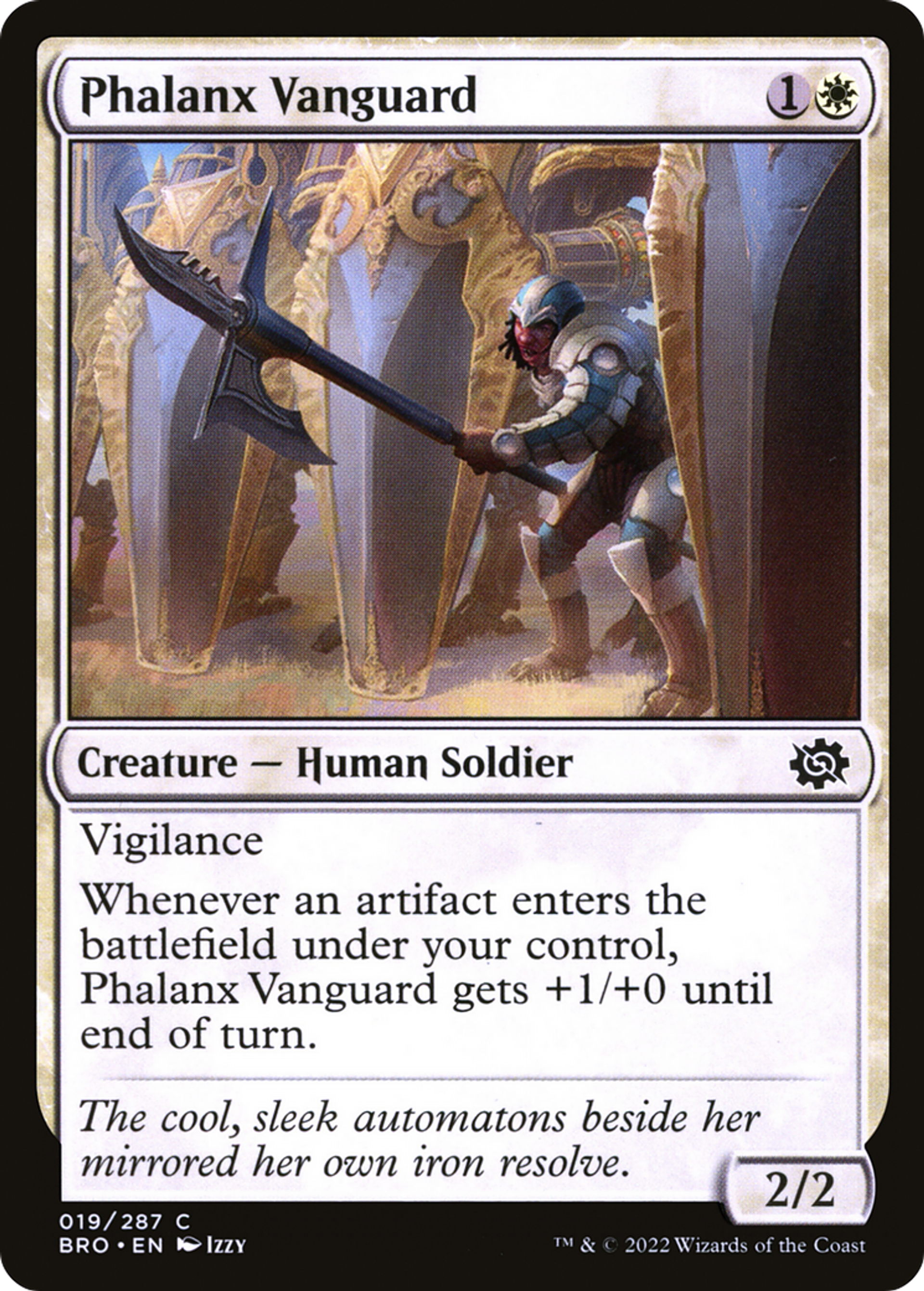 Phalanx Vanguard — The Brothers' War — Magic: The Gathering