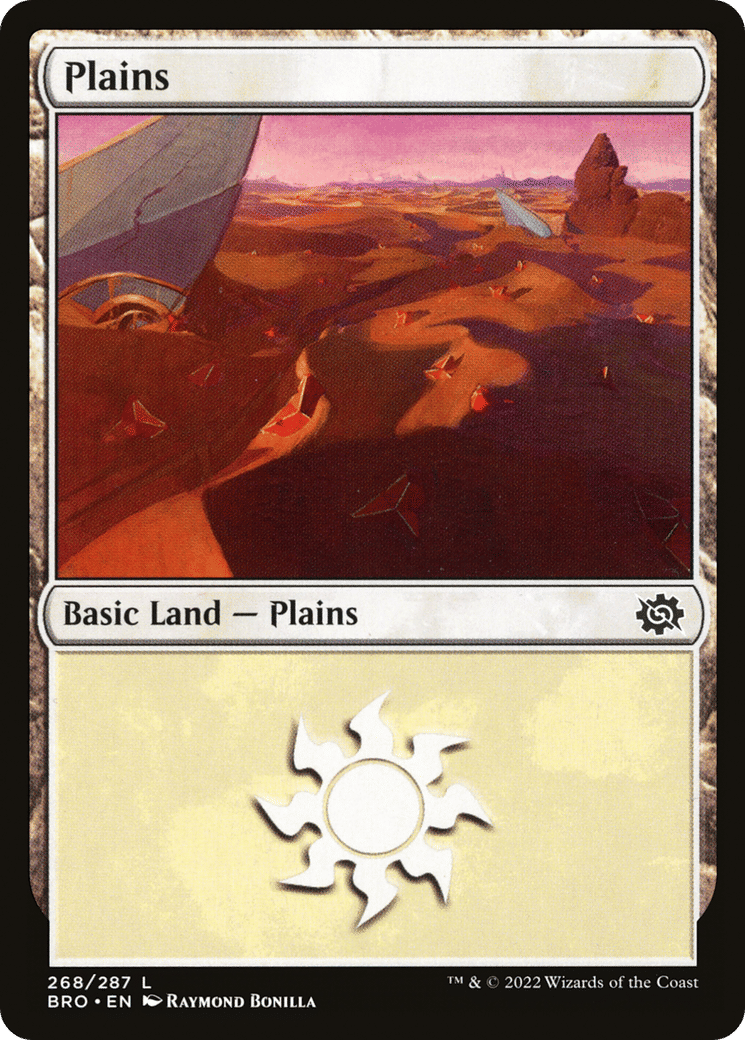 Plains — The Brothers' War — Magic: The Gathering