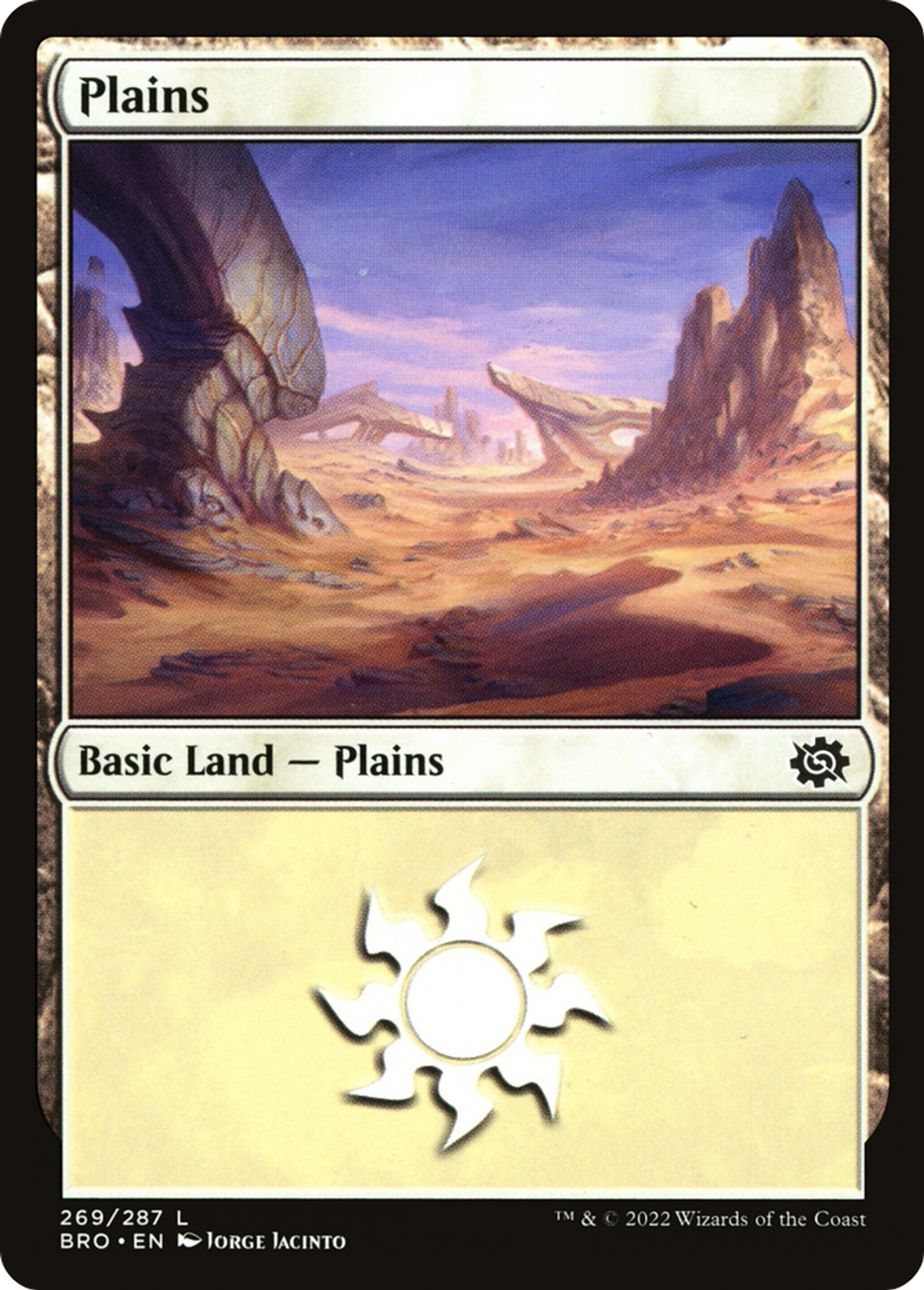 Plains — The Brothers' War — Magic: The Gathering