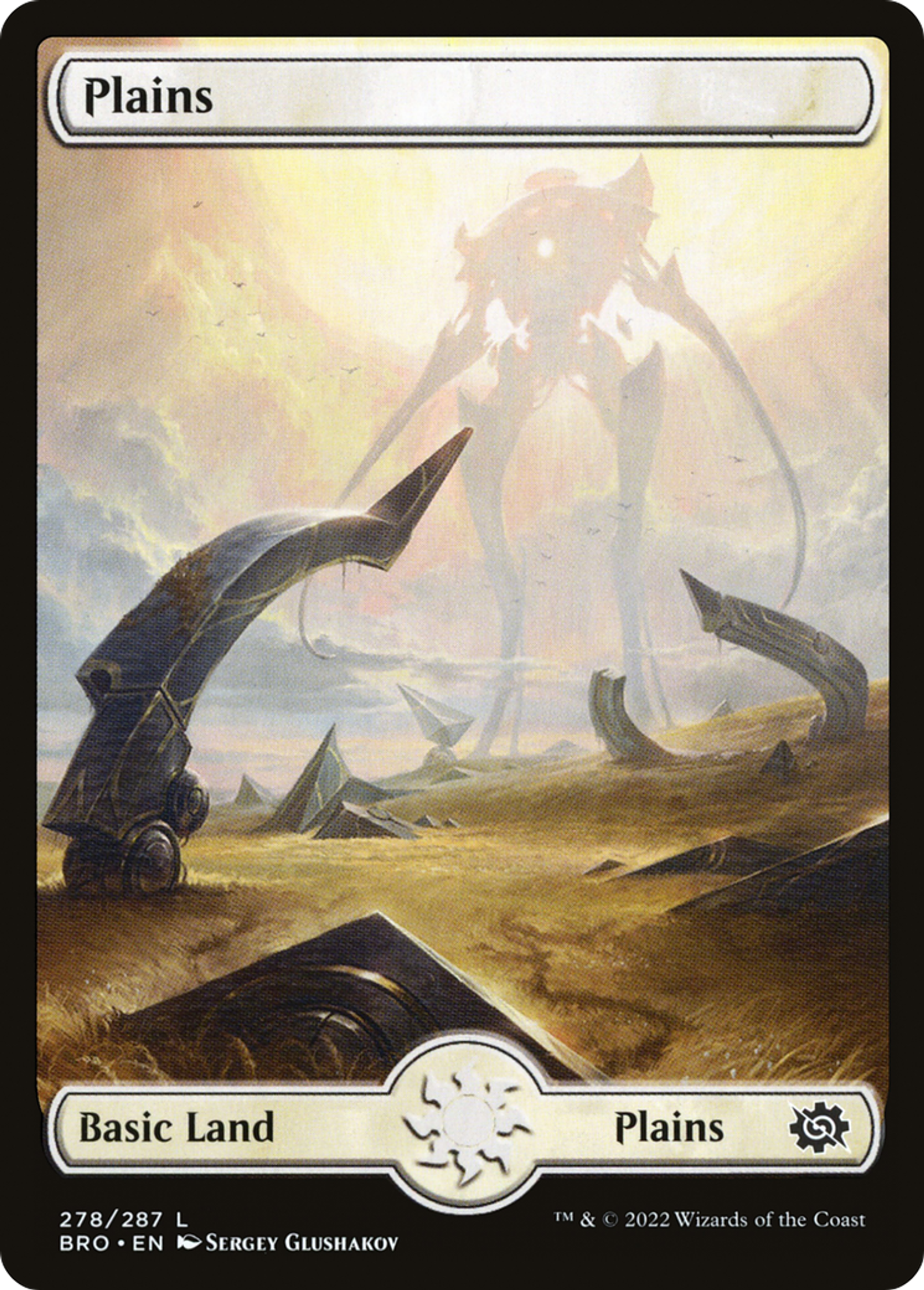 Plaine — The Brothers' War — Magic: The Gathering