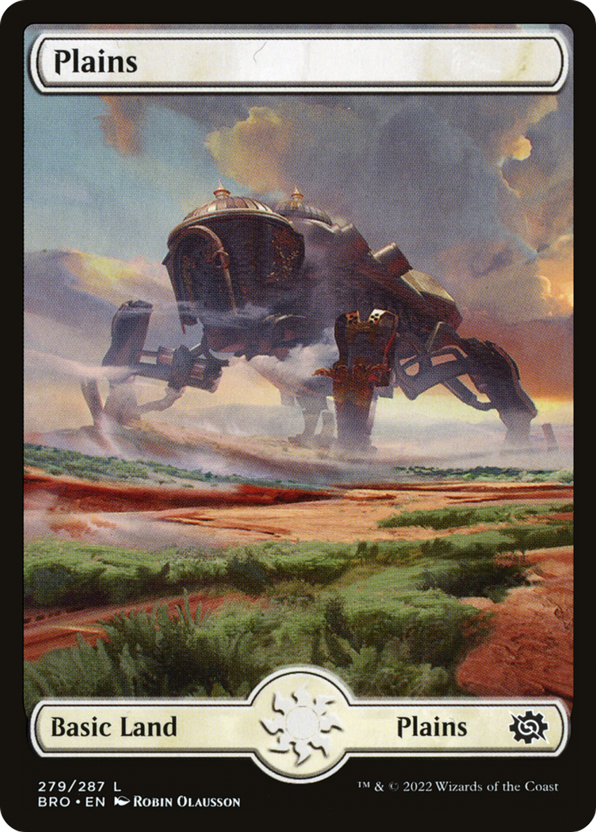 Plains — The Brothers' War — Magic: The Gathering