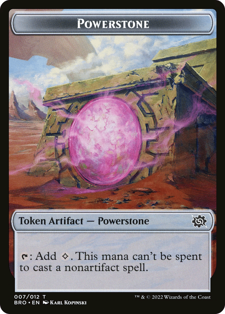 Powerstone — The Brothers' War — Magic: The Gathering