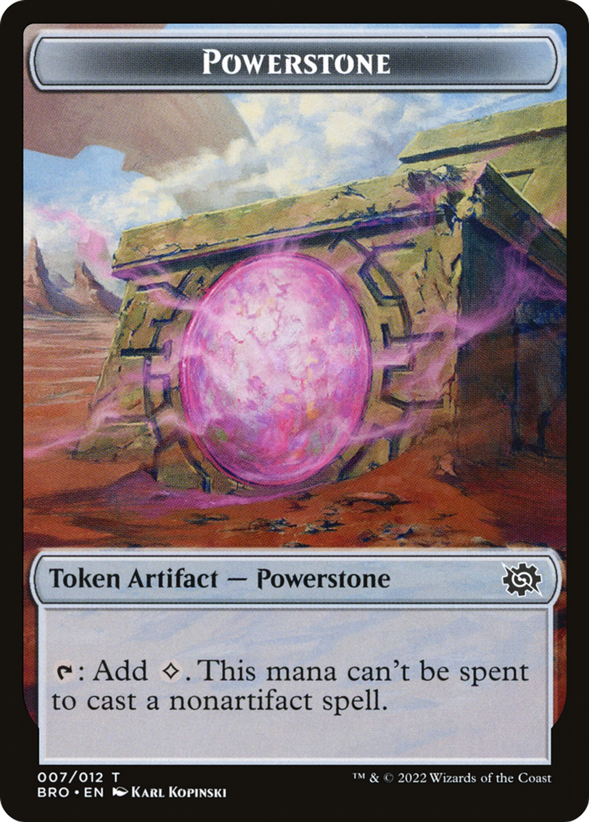 Powerstone — The Brothers' War — Magic: The Gathering