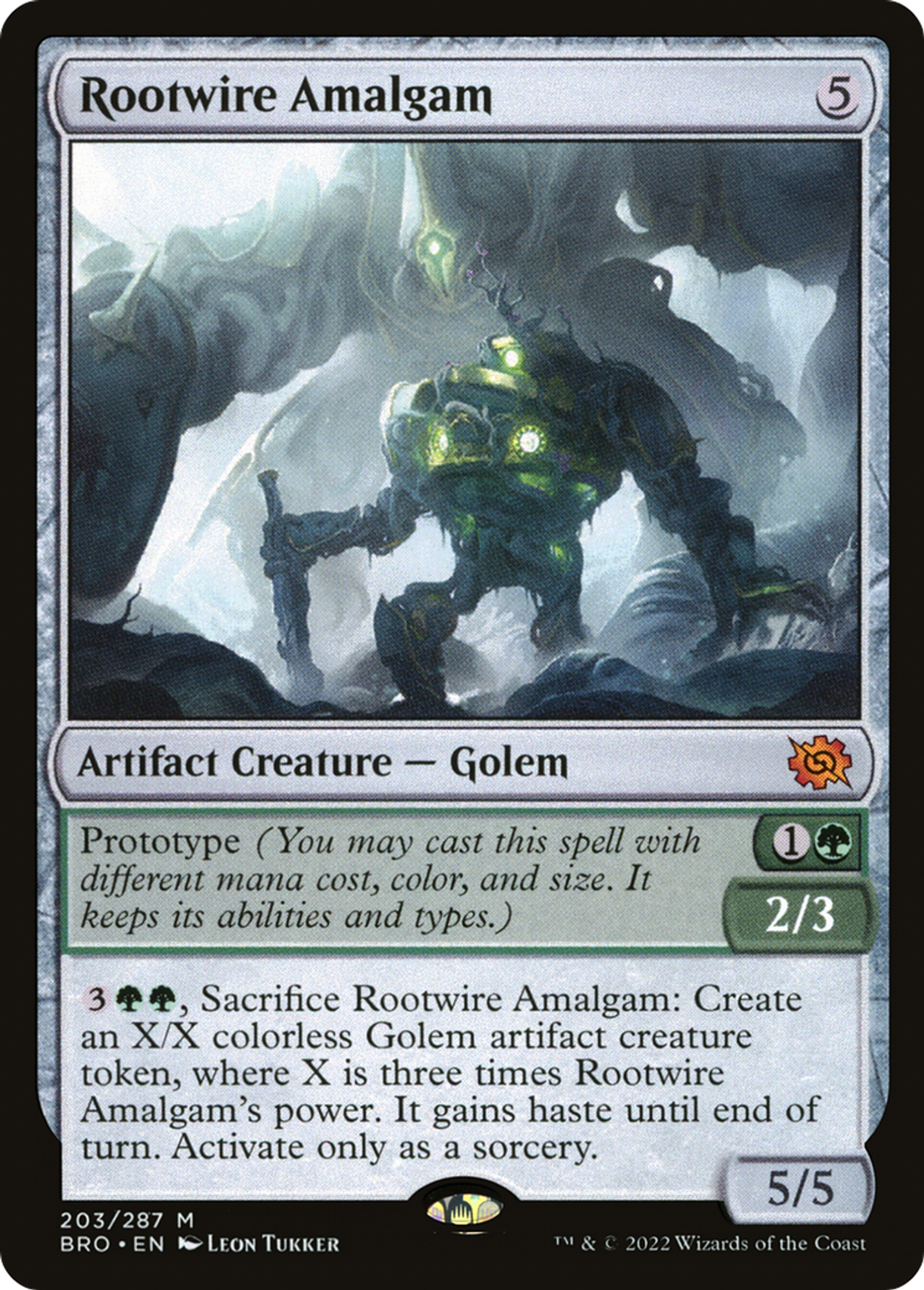 Rootwire Amalgam — The Brothers' War — Magic: The Gathering