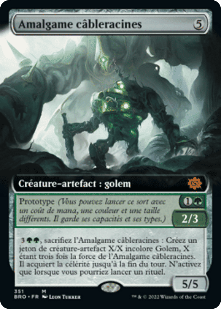 Amalgame câbleracines — The Brothers' War — Magic: The Gathering