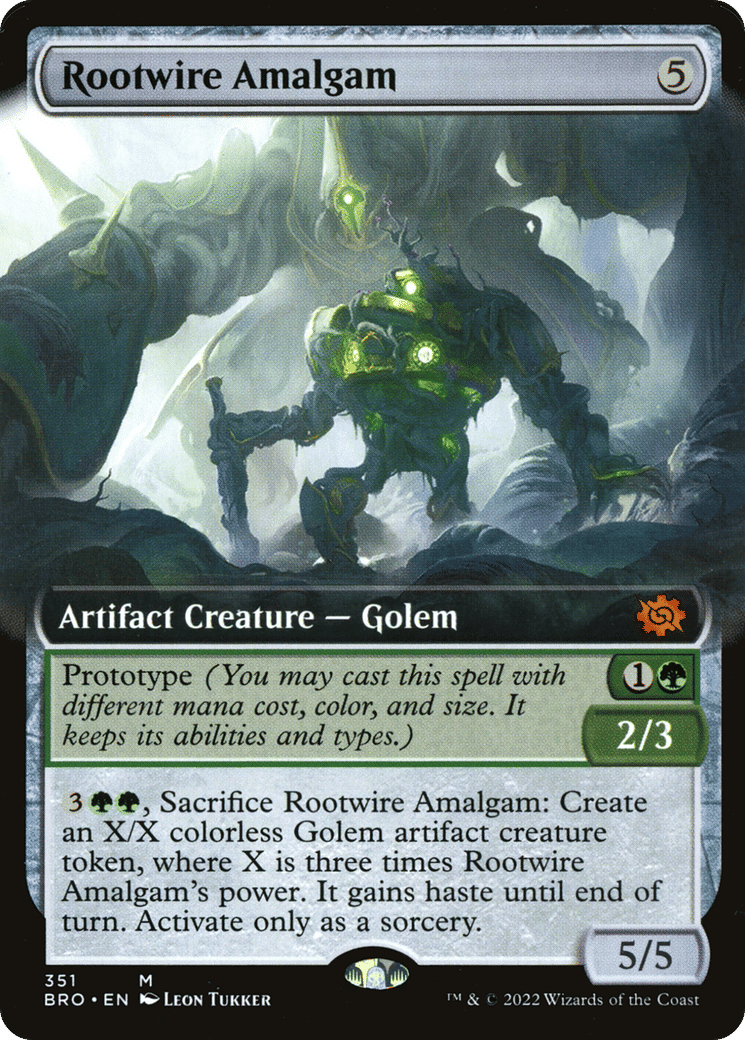 Rootwire Amalgam — The Brothers' War — Magic: The Gathering