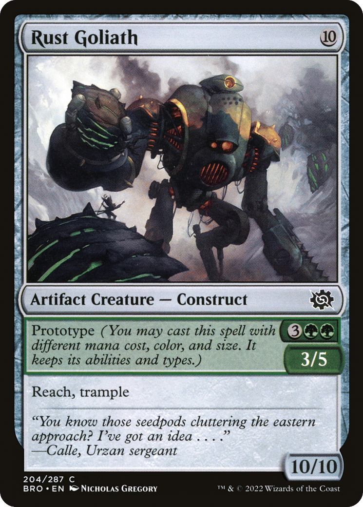 Rust Goliath — The Brothers' War — Magic: The Gathering