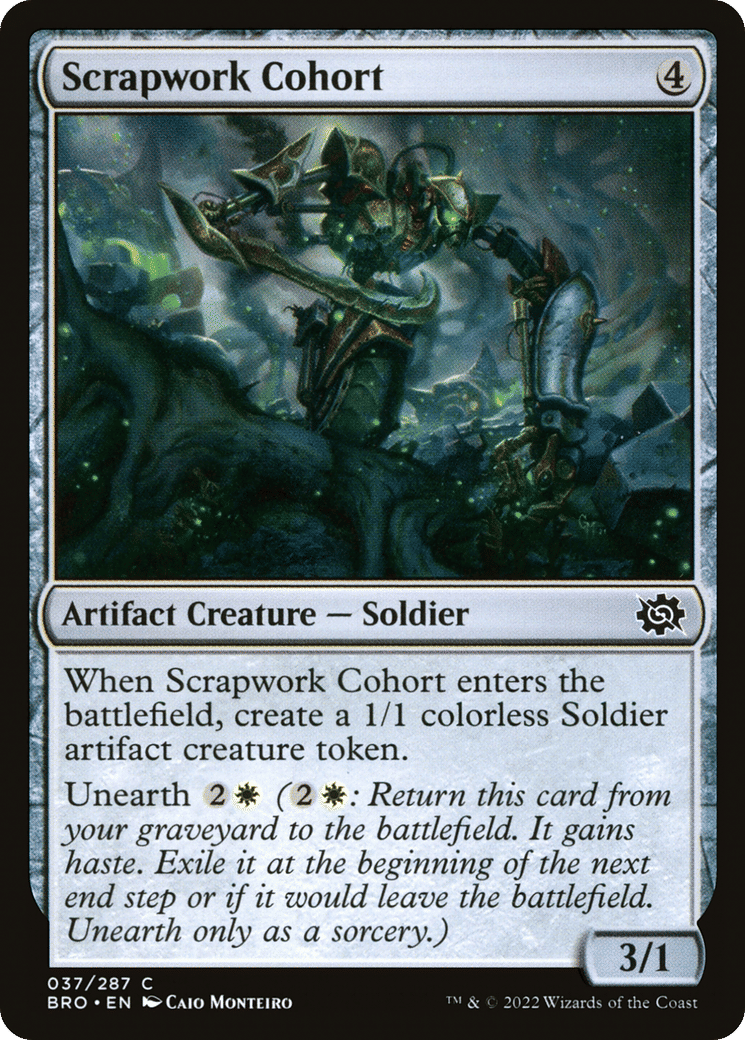 Scrapwork Cohort — The Brothers' War — Magic: The Gathering