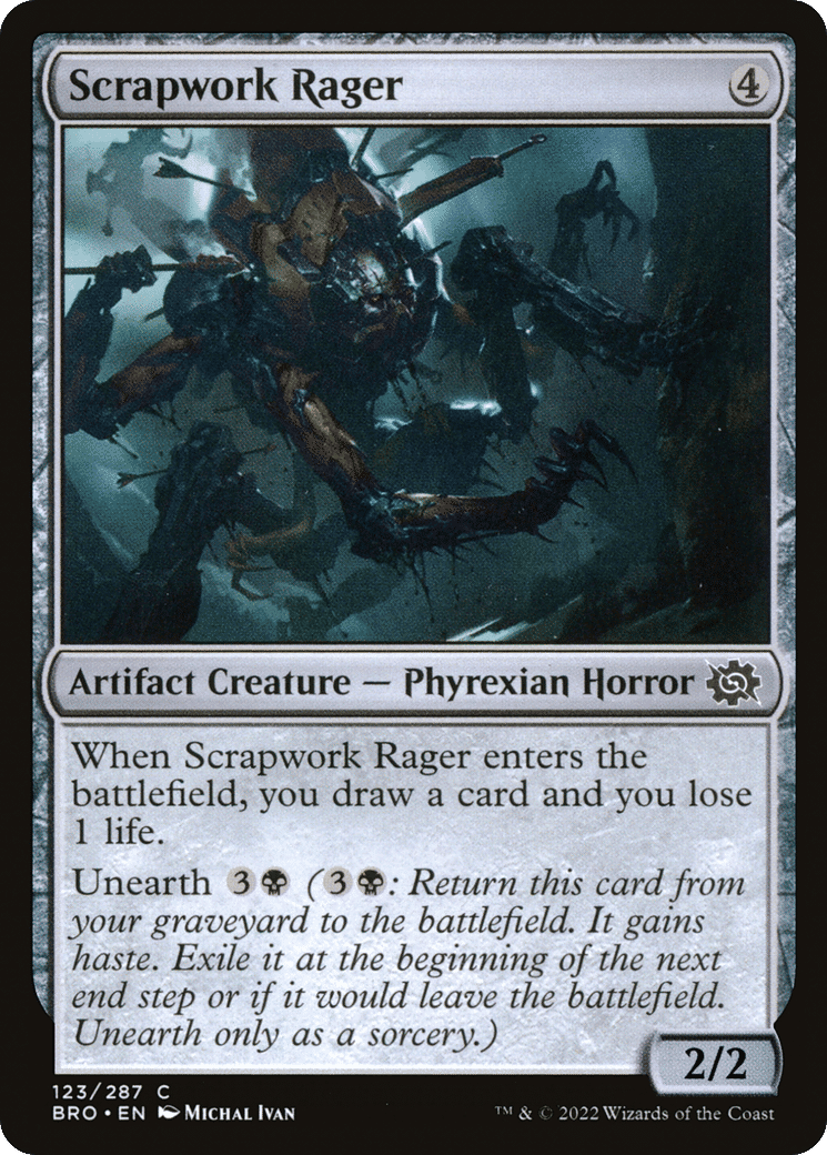 Scrapwork Rager — The Brothers' War — Magic: The Gathering