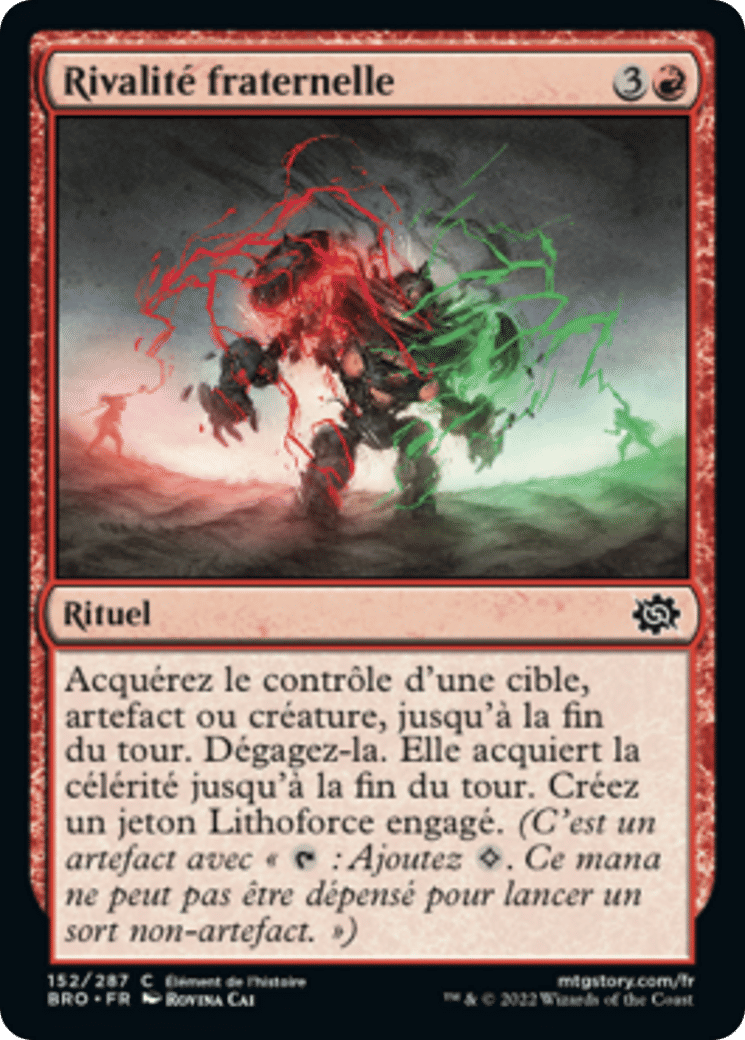 Rivalité fraternelle — The Brothers' War — Magic: The Gathering
