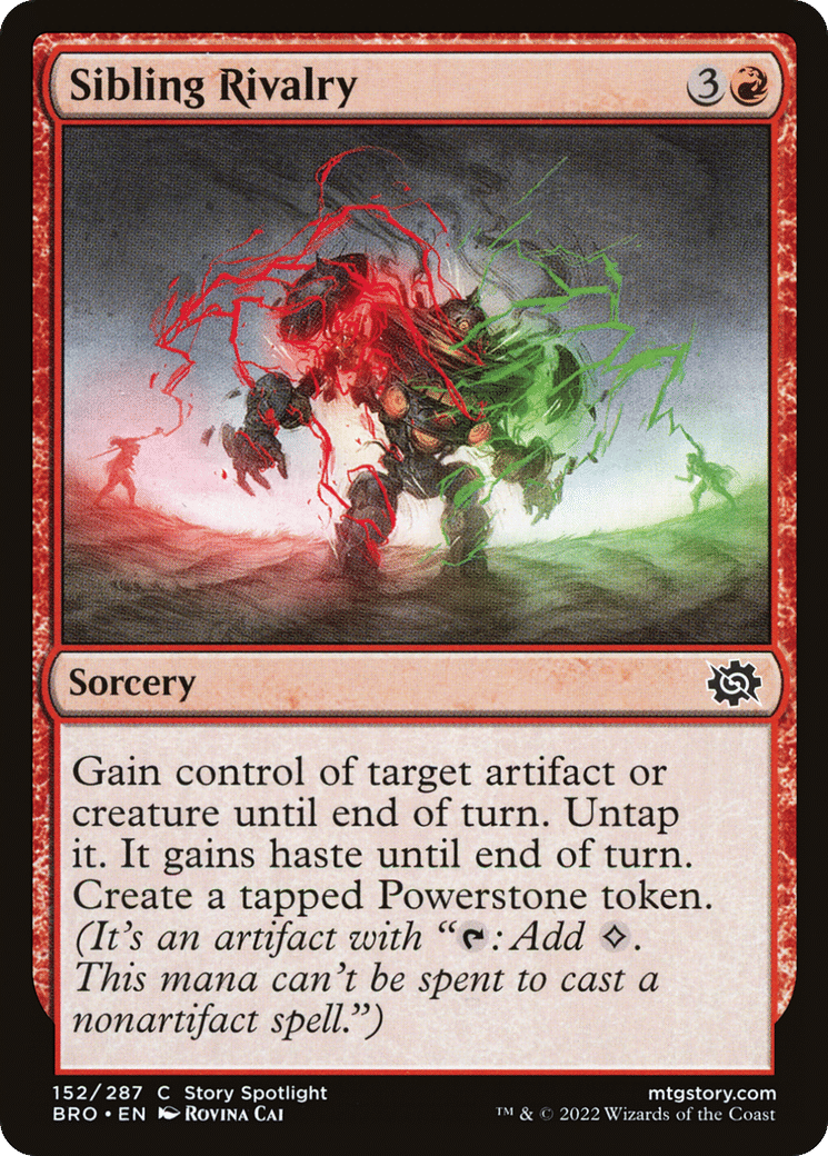 Sibling Rivalry — The Brothers' War — Magic: The Gathering