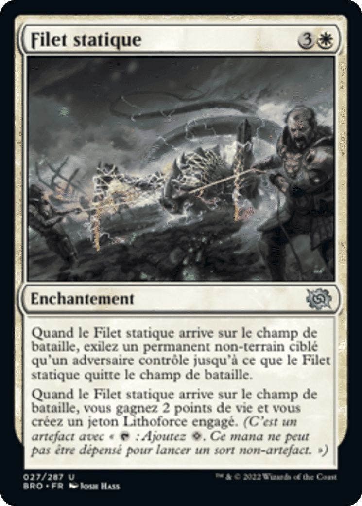Filet statique — The Brothers' War — Magic: The Gathering