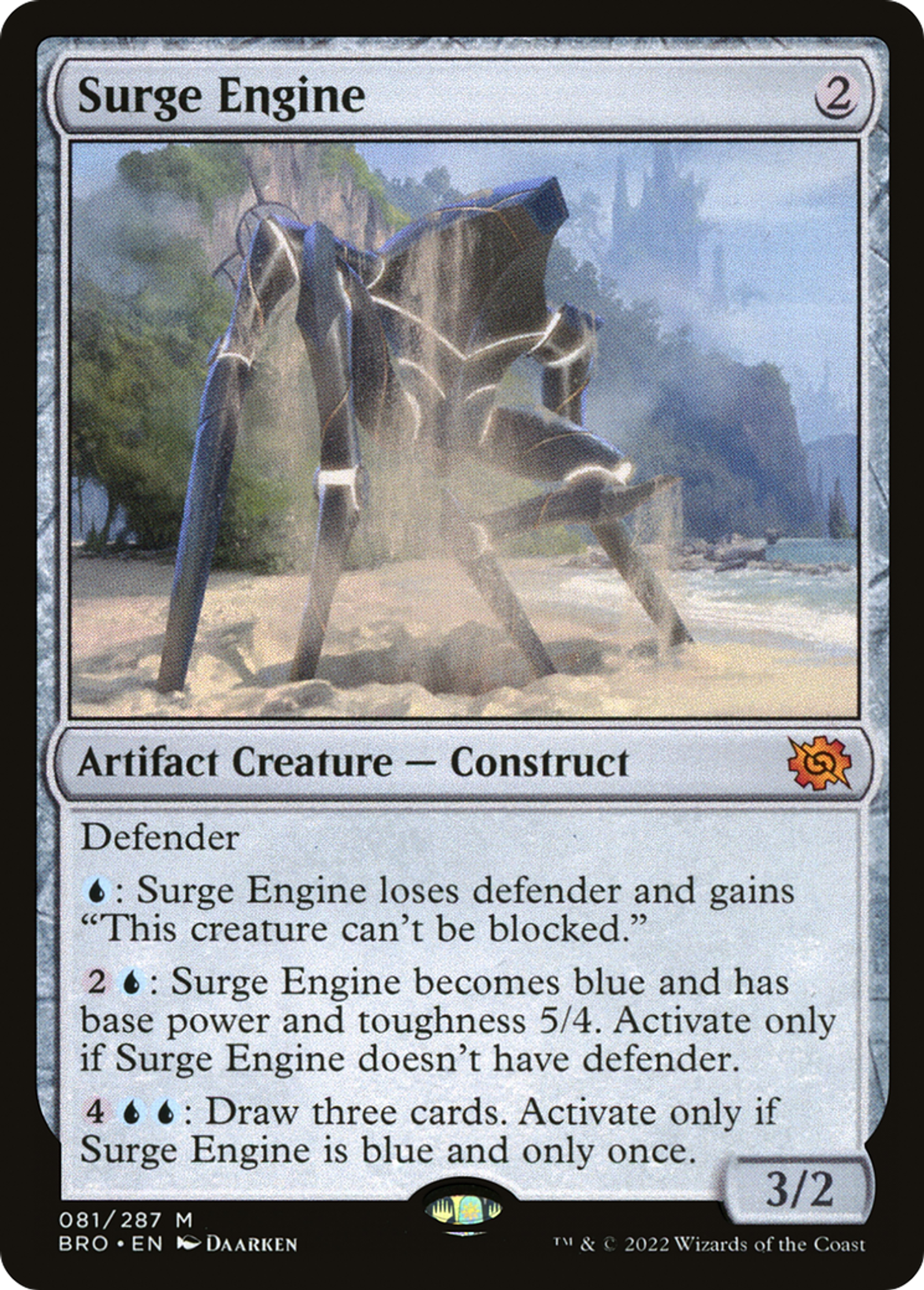 Surge Engine — The Brothers' War — Magic: The Gathering