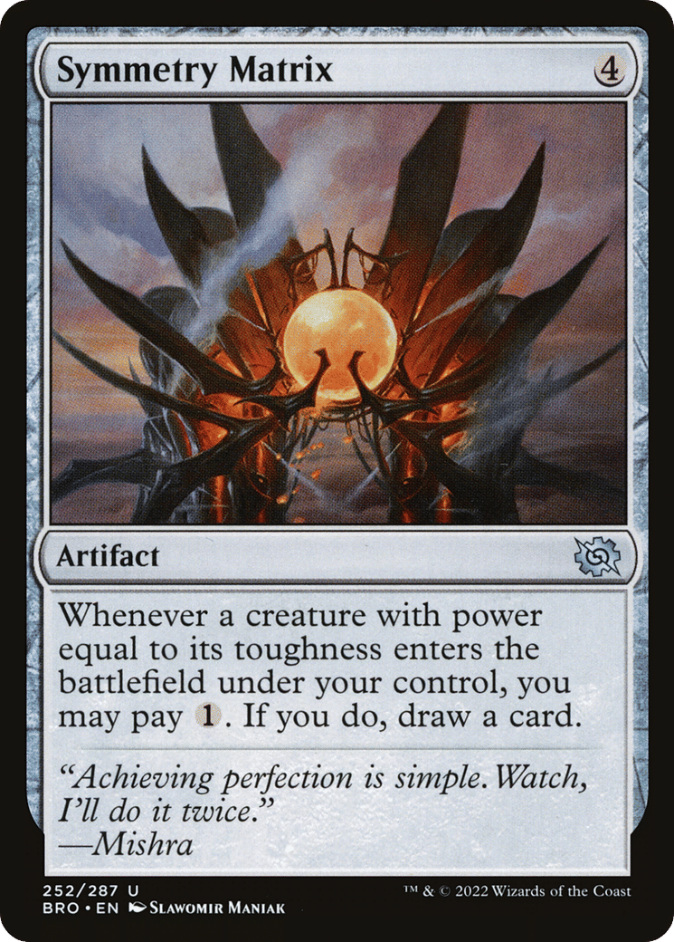 Symmetry Matrix — The Brothers' War — Magic: The Gathering