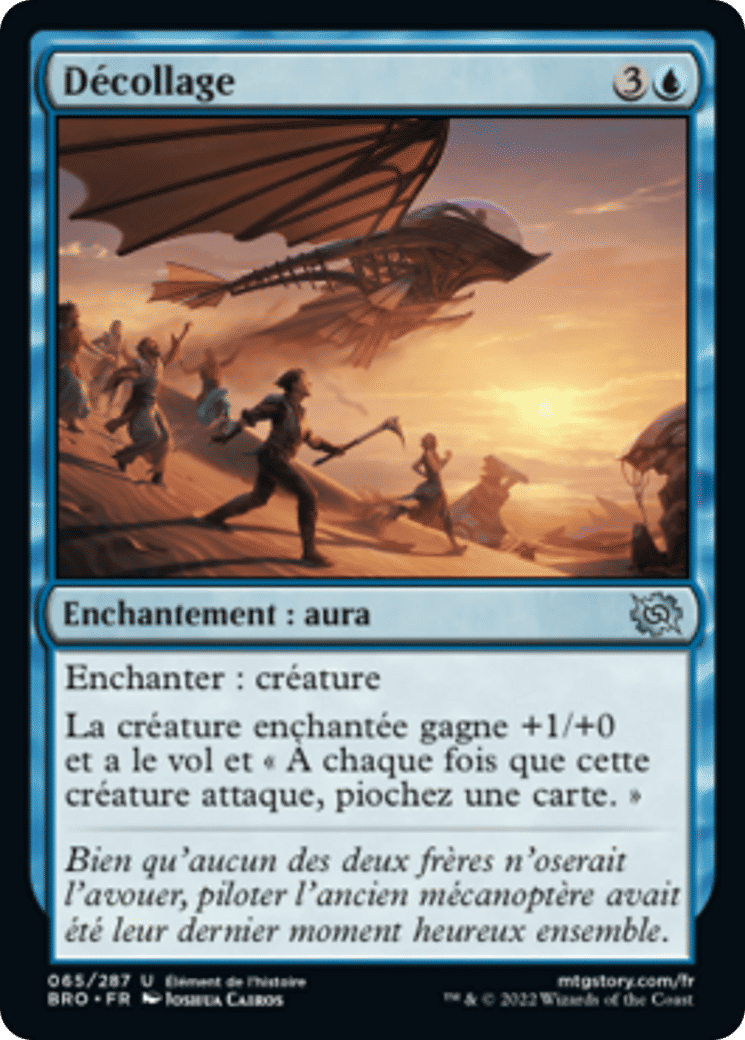 Décollage — The Brothers' War — Magic: The Gathering