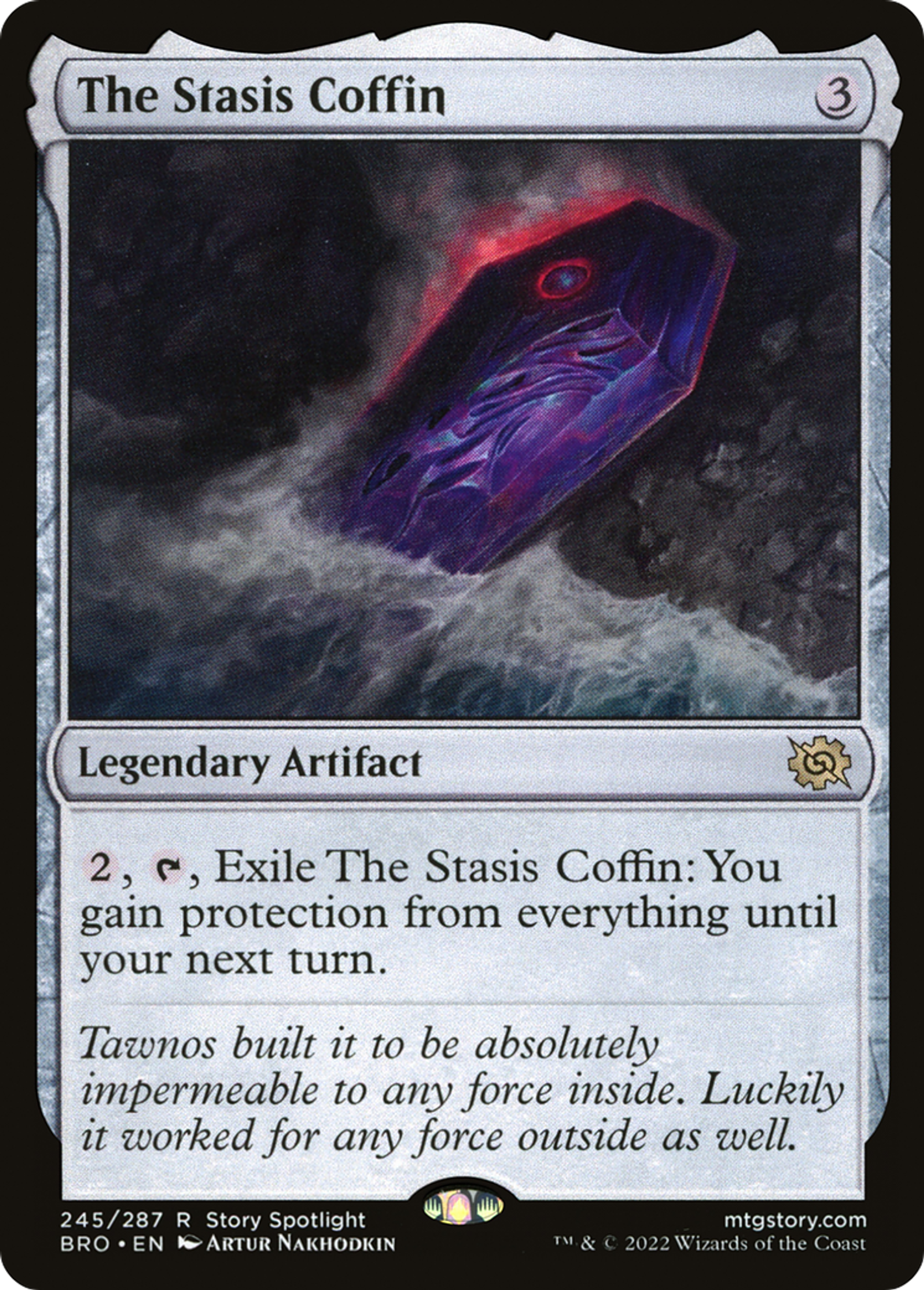 The Stasis Coffin — The Brothers' War — Magic: The Gathering