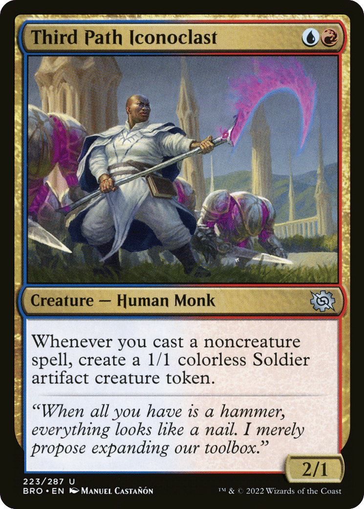Third Path Iconoclast — The Brothers' War — Magic: The Gathering