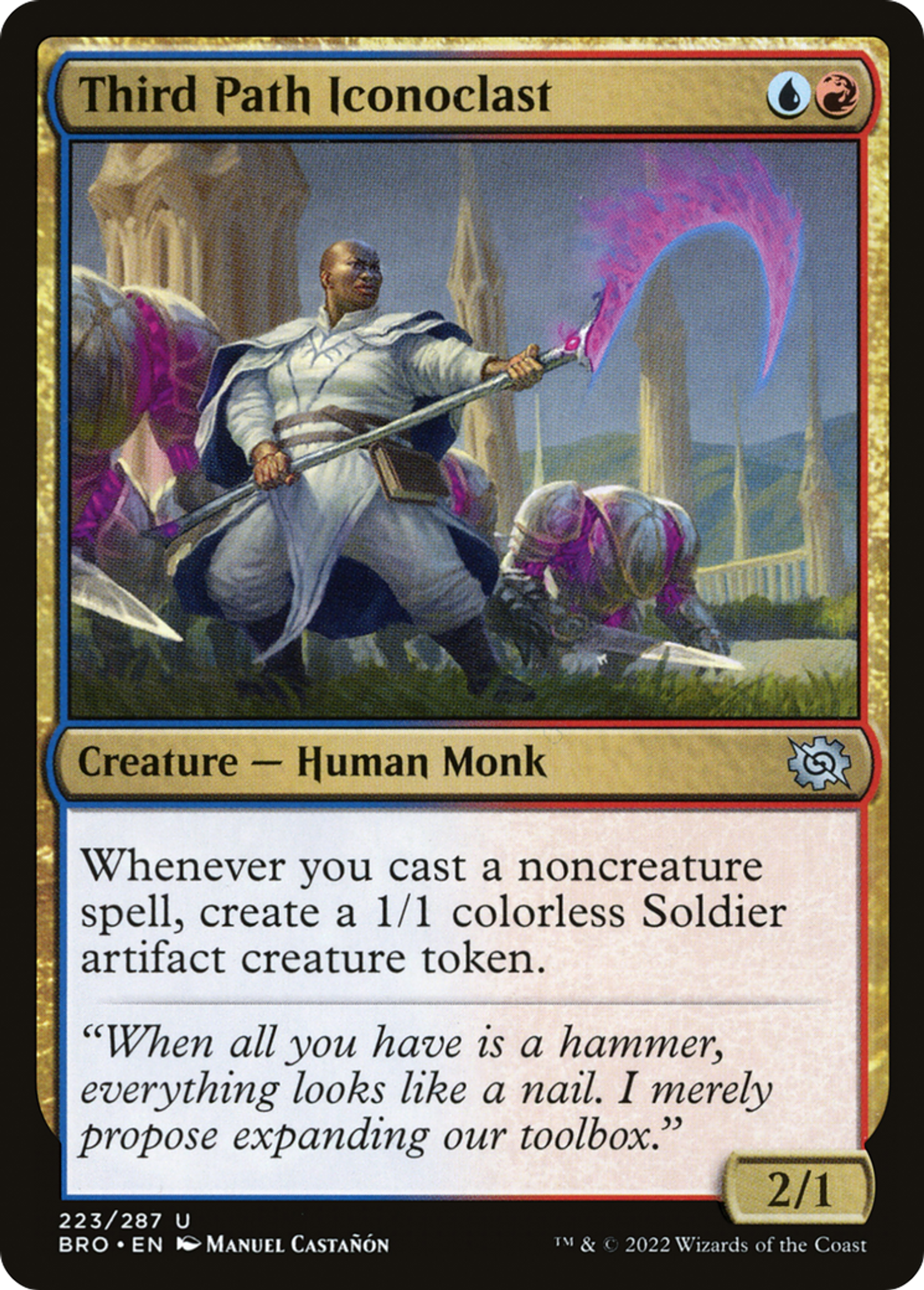 Third Path Iconoclast — The Brothers' War — Magic: The Gathering