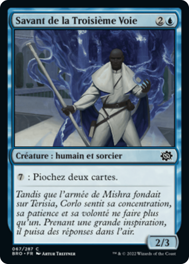 Savant de la Troisième Voie — The Brothers' War — Magic: The Gathering