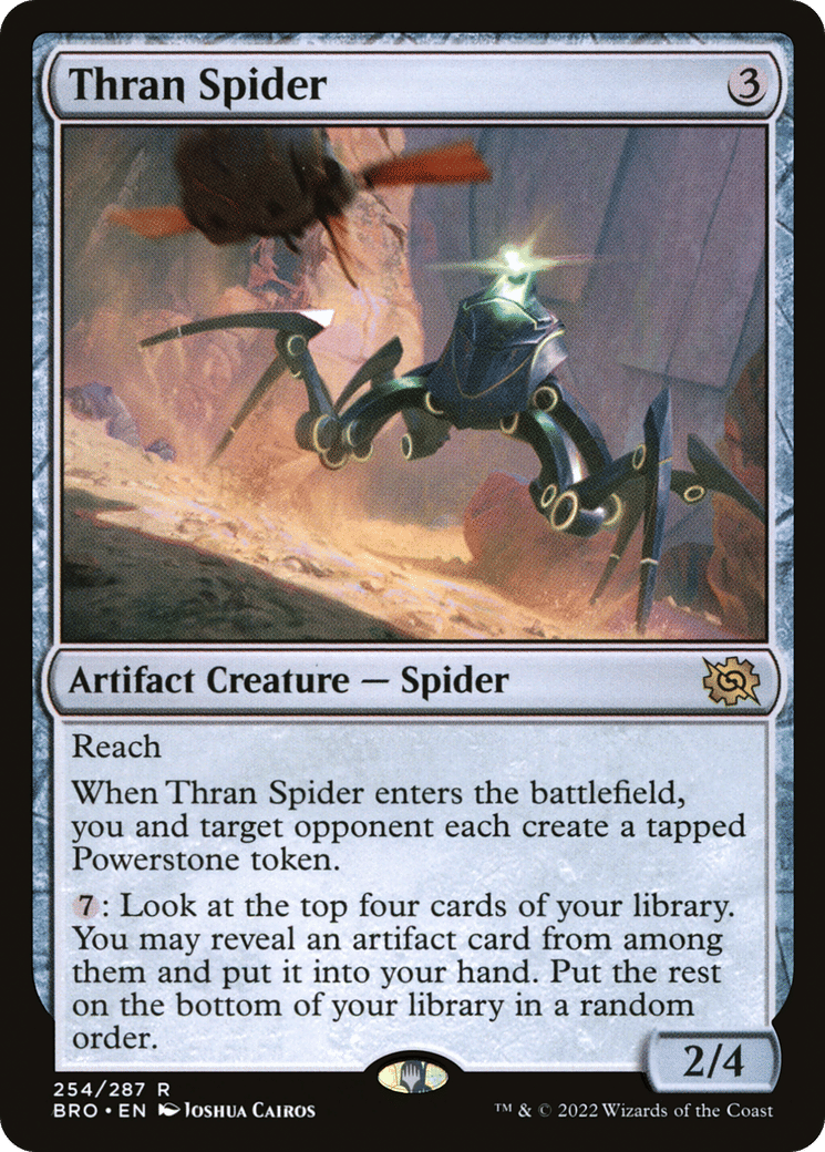 Thran Spider — The Brothers' War — Magic: The Gathering