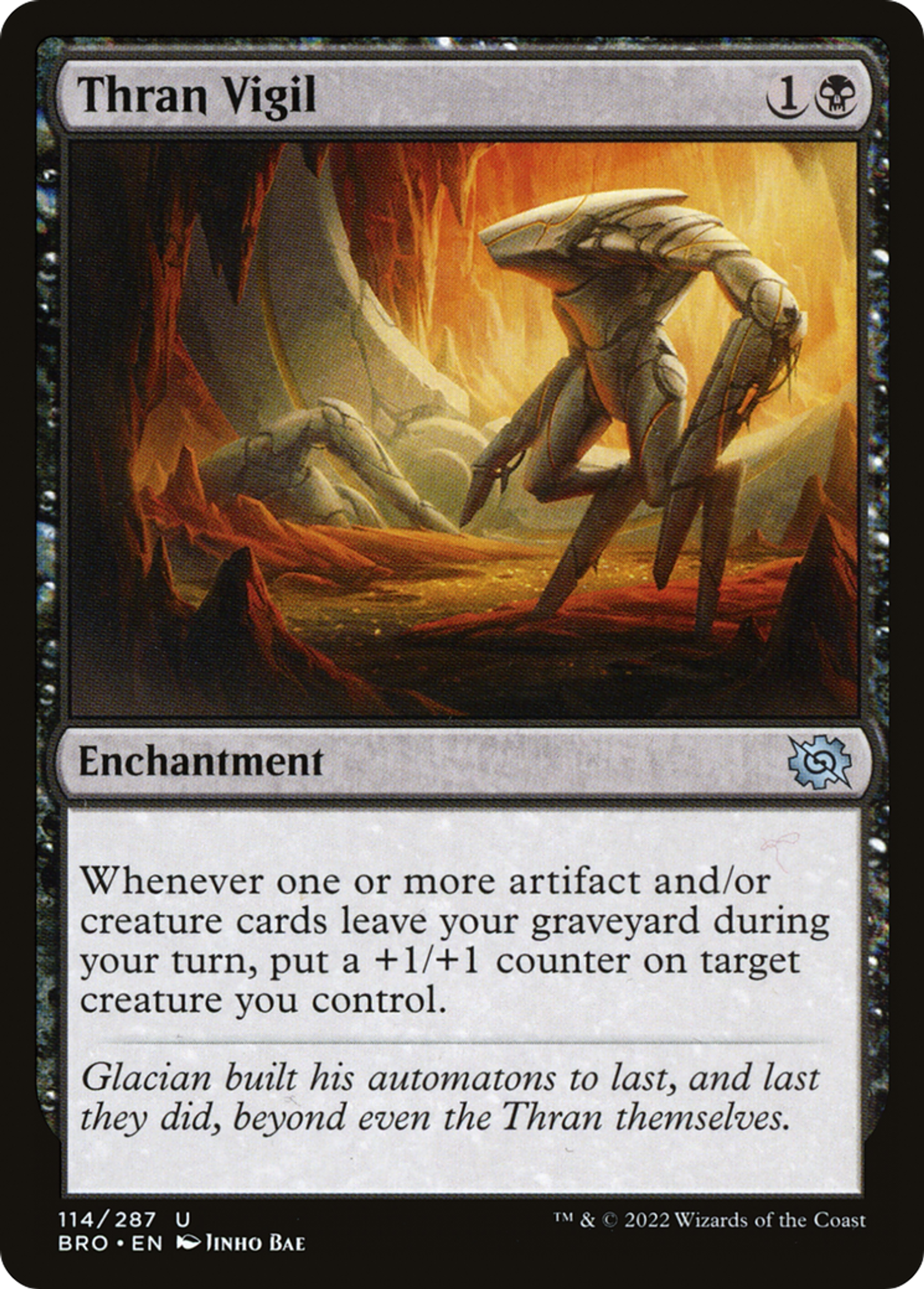 Thran Vigil — The Brothers' War — Magic: The Gathering